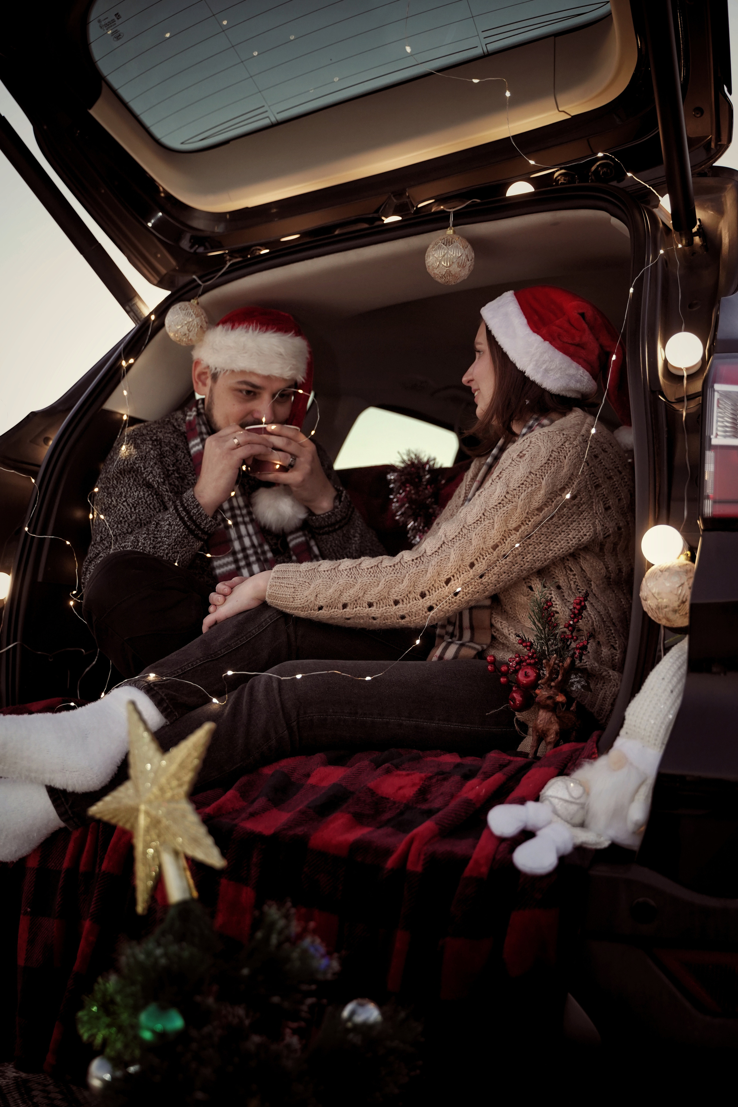 Пикник на пляже в Новый Год. Фотограф. Визуал. Хайфа. Талья Цветкова