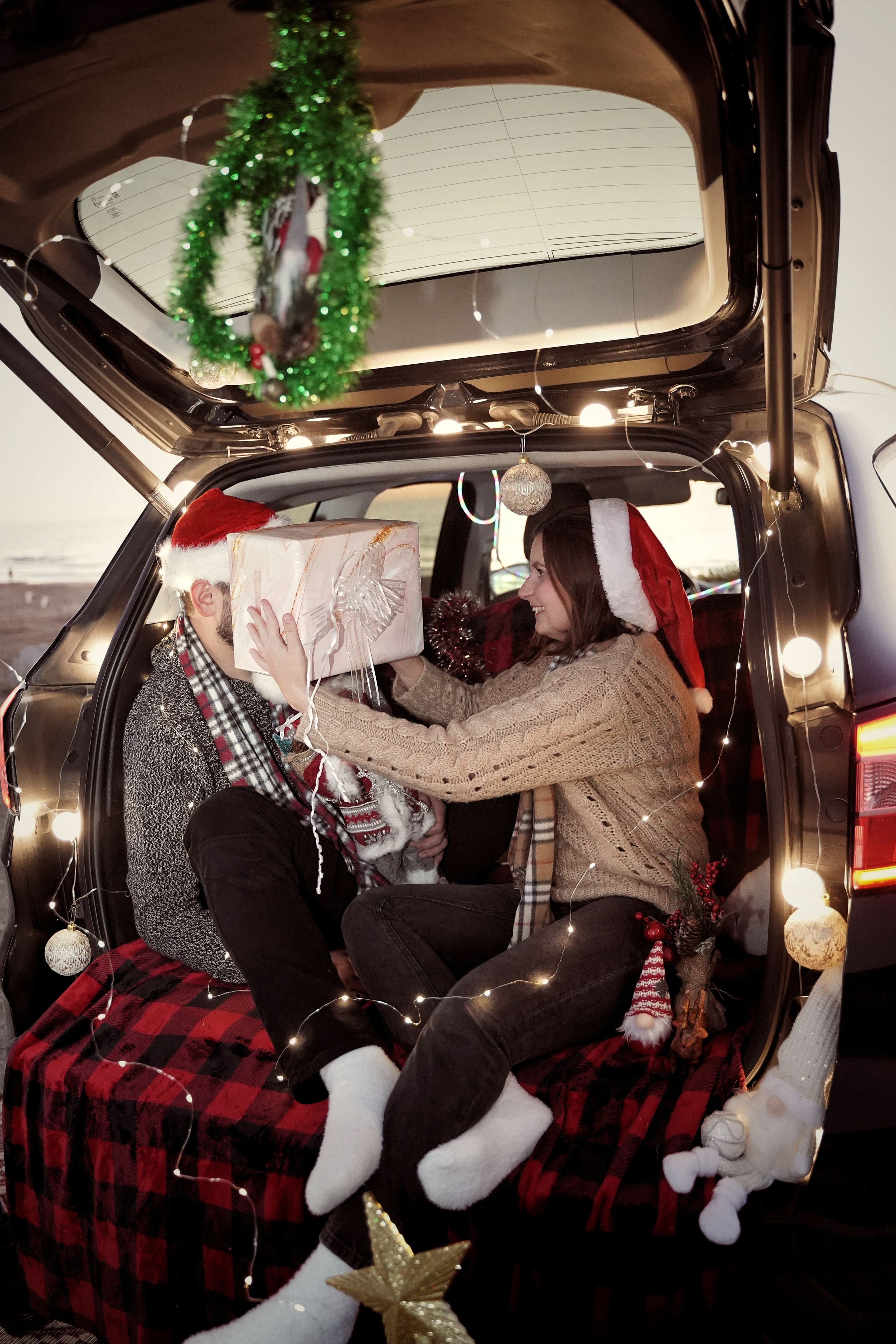 Пикник на пляже в Новый Год. Фотограф. Визуал. Хайфа. Талья Цветкова