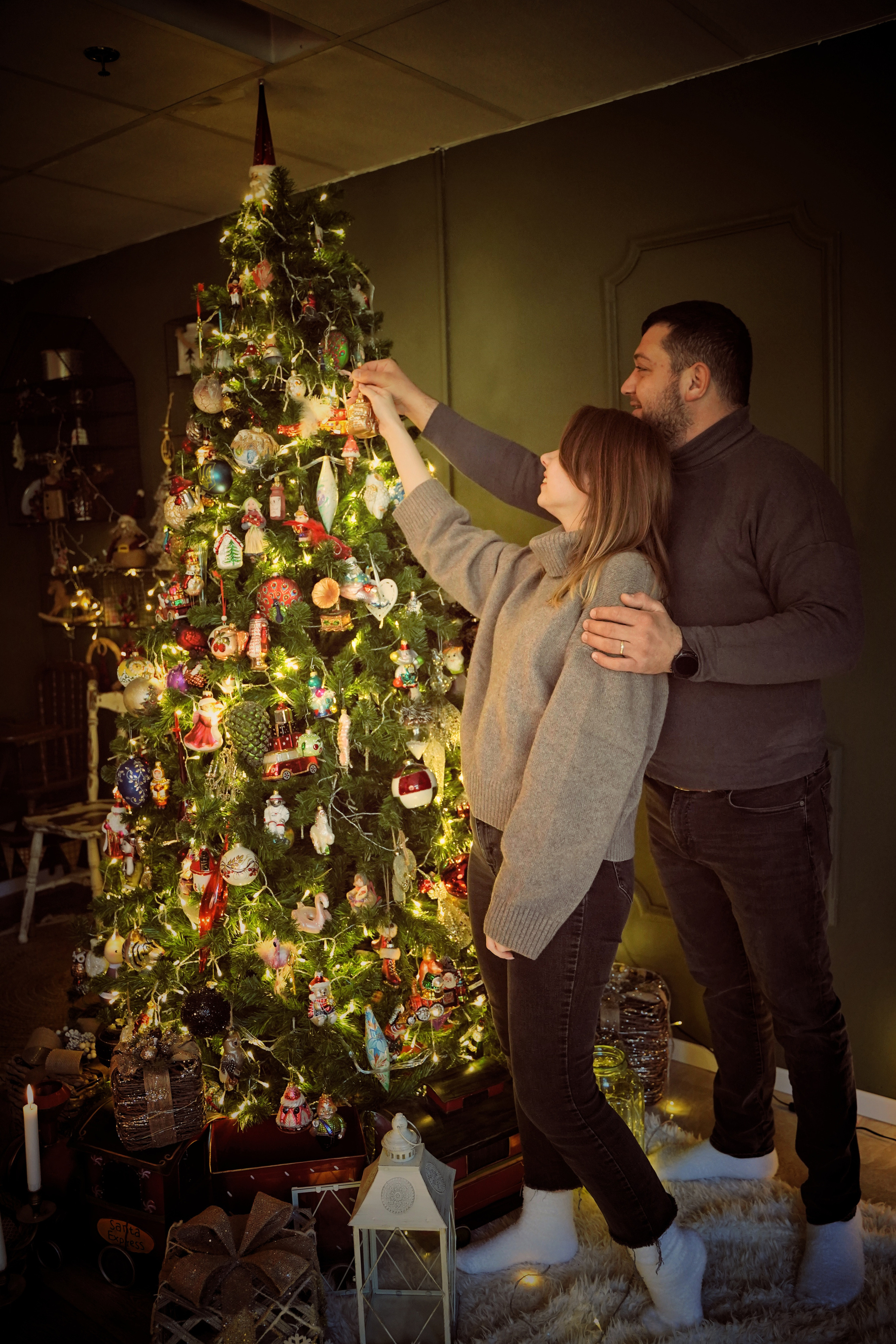 Волшебство в новогоднюю ночь. Фотограф. Визуал. Хайфа. Талья Цветкова