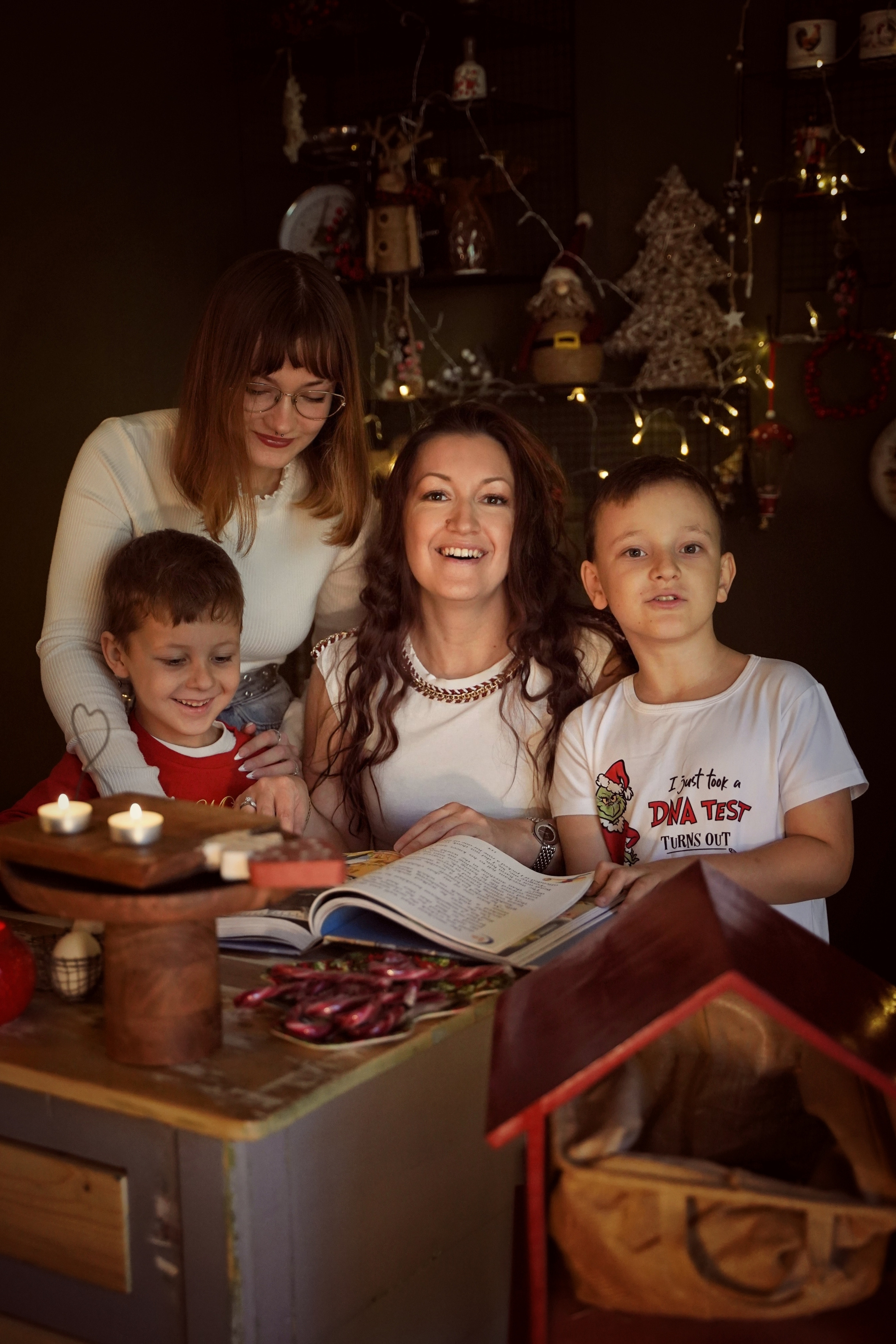 Новогодняя история одной семьи. Фотограф. Визуал. Хайфа. Талья Цветкова