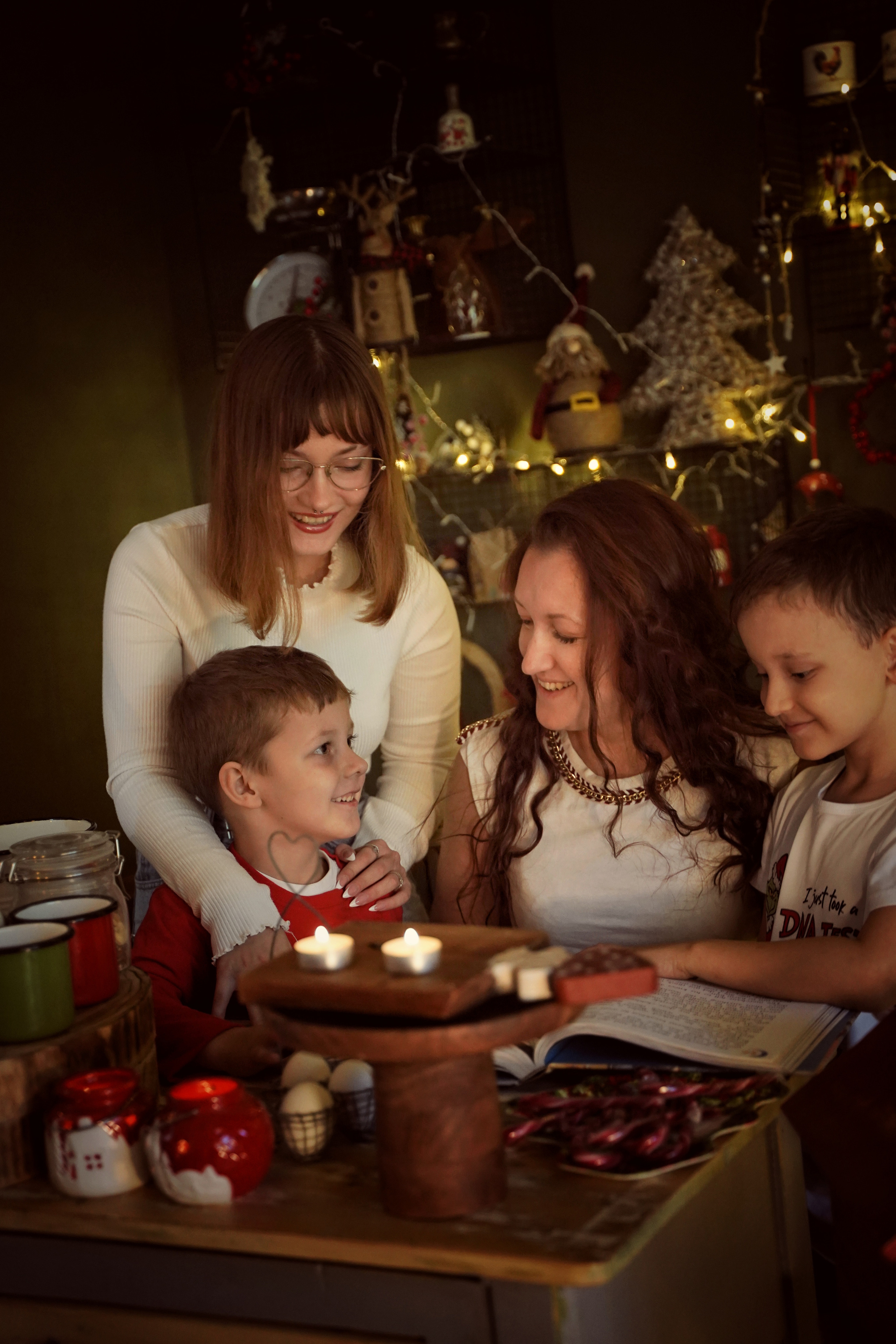 Новогодняя история одной семьи. Фотограф. Визуал. Хайфа. Талья Цветкова