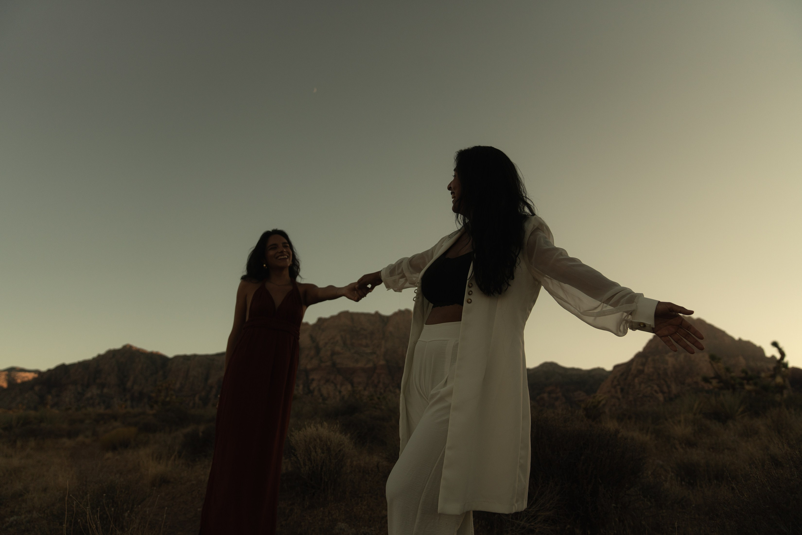 Liz&Fatima. Wedding & elopement photographer Viktoriya Kravtsov. Las Vegas