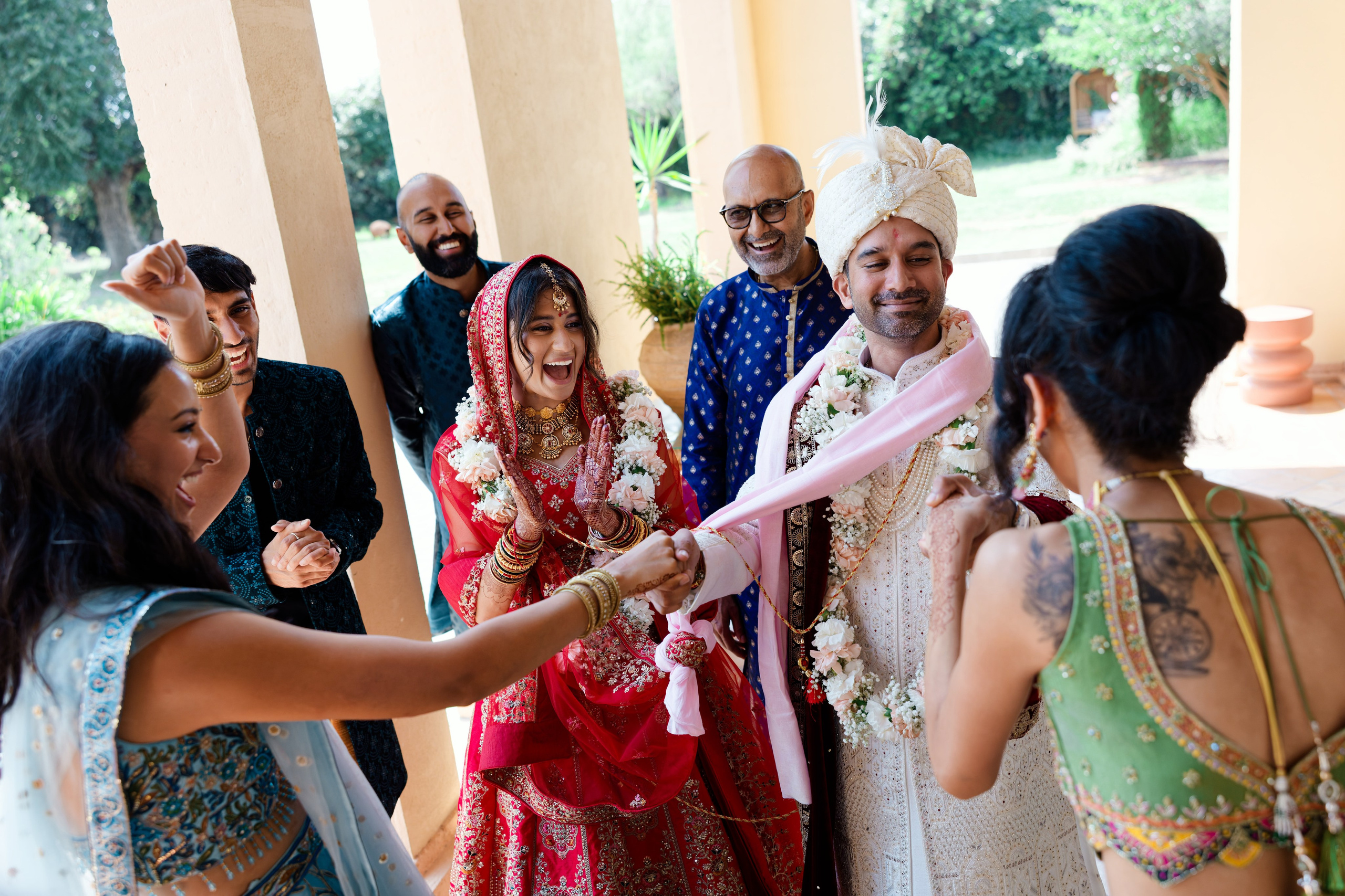 Indian wedding at Gran Villa Rosa, Barcelona