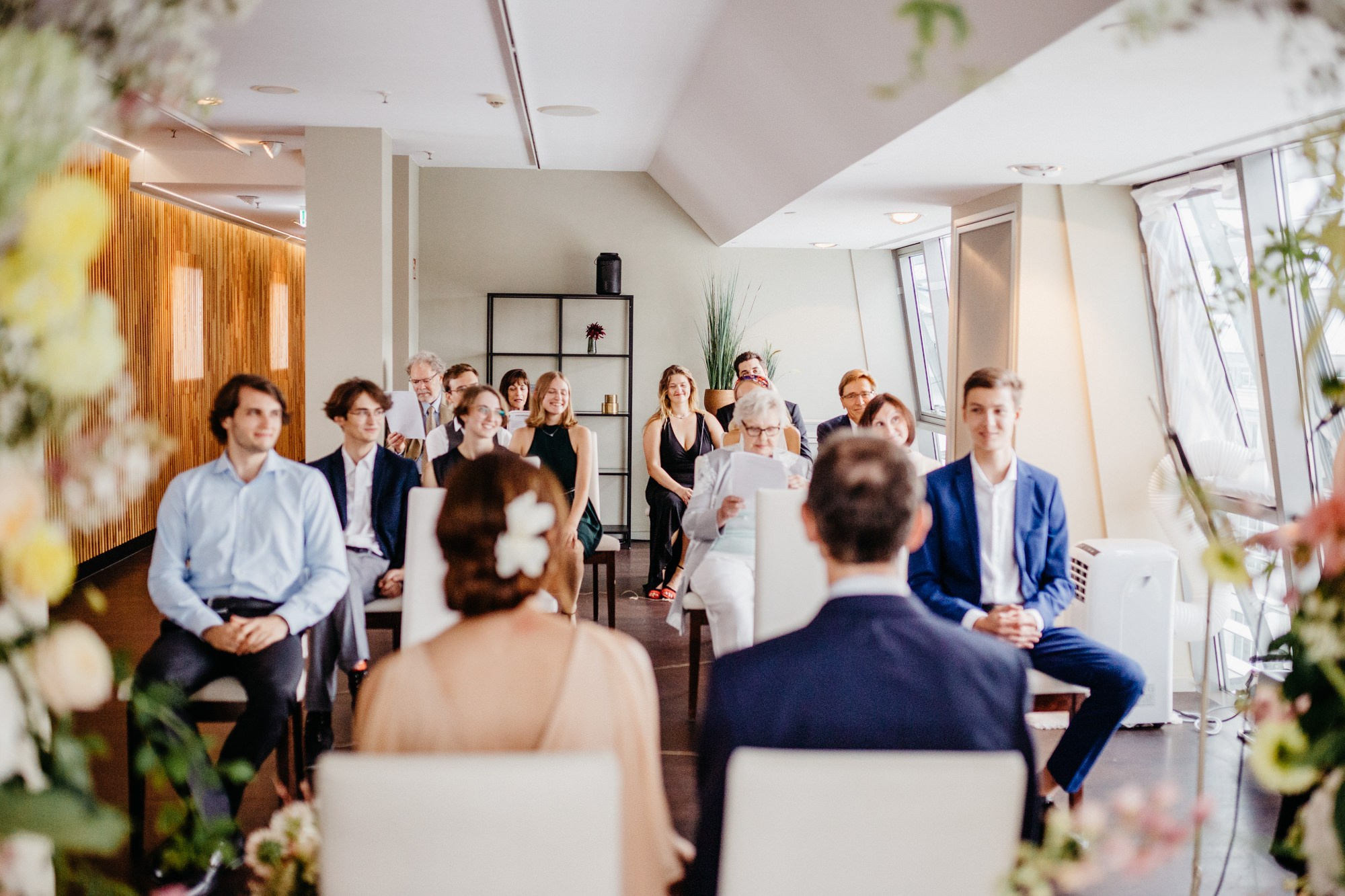 Hochzeit im exklusiven Karlsson Penthouse am Gendarmenmarkt in Berlin. Hochzeitsfotografie in Berlin Nataliia Schütze