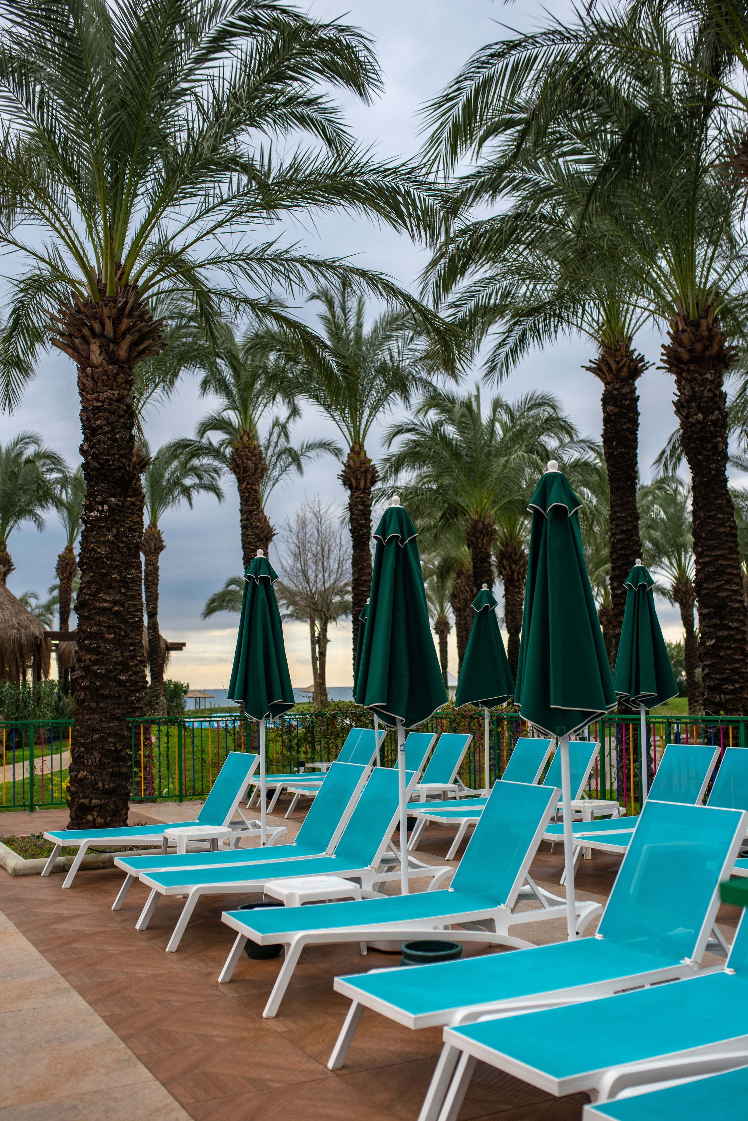 The water area at IC Hotels Antalya, a family photo shoot at the resortby a professional photographer.