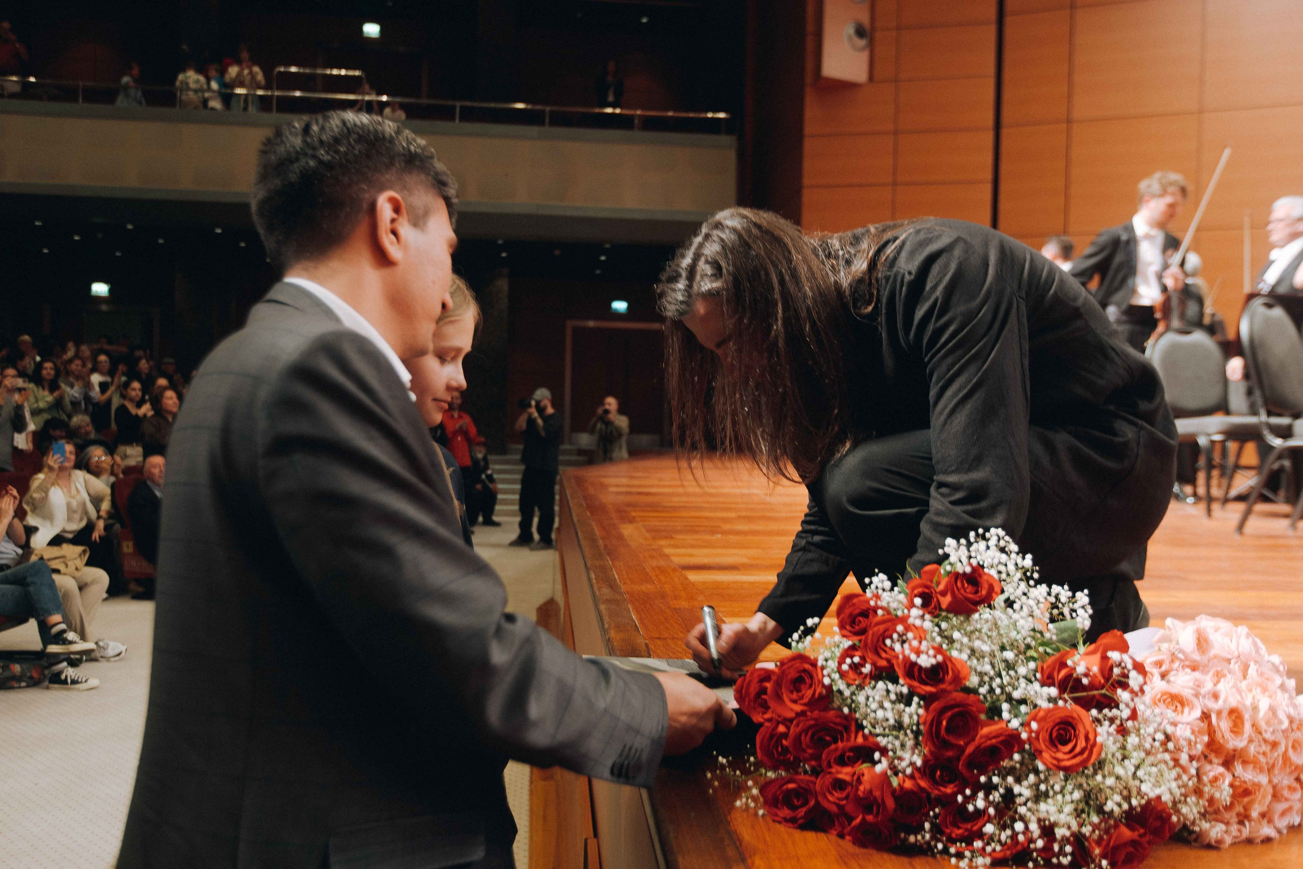 The Tchaikovsky Academic Grand Symphony Orchestra in Istanbul. Wedding&Event photographer Ismail Rzayev in Baku