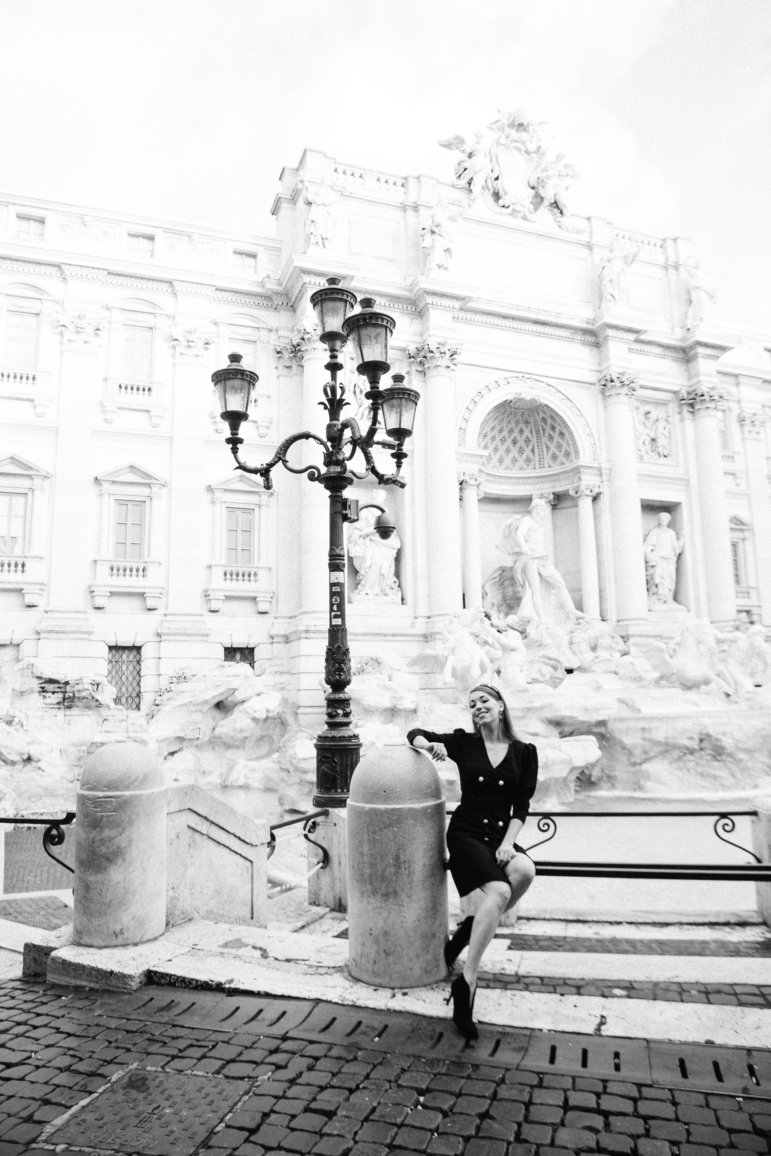 Irina and Francesco. Professional photographer based in Rome