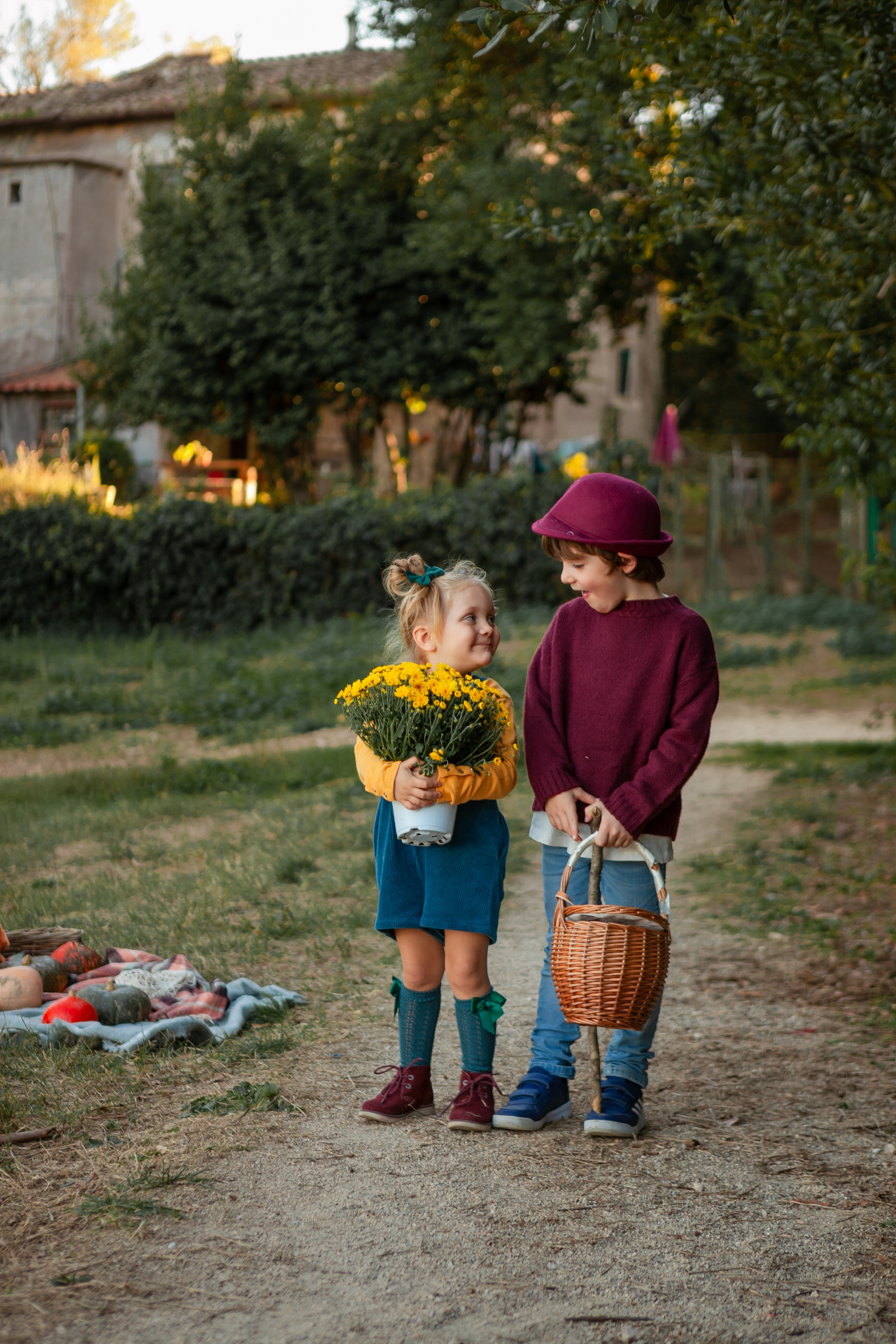 Autumn photoshooting. Professional photographer based in Rome