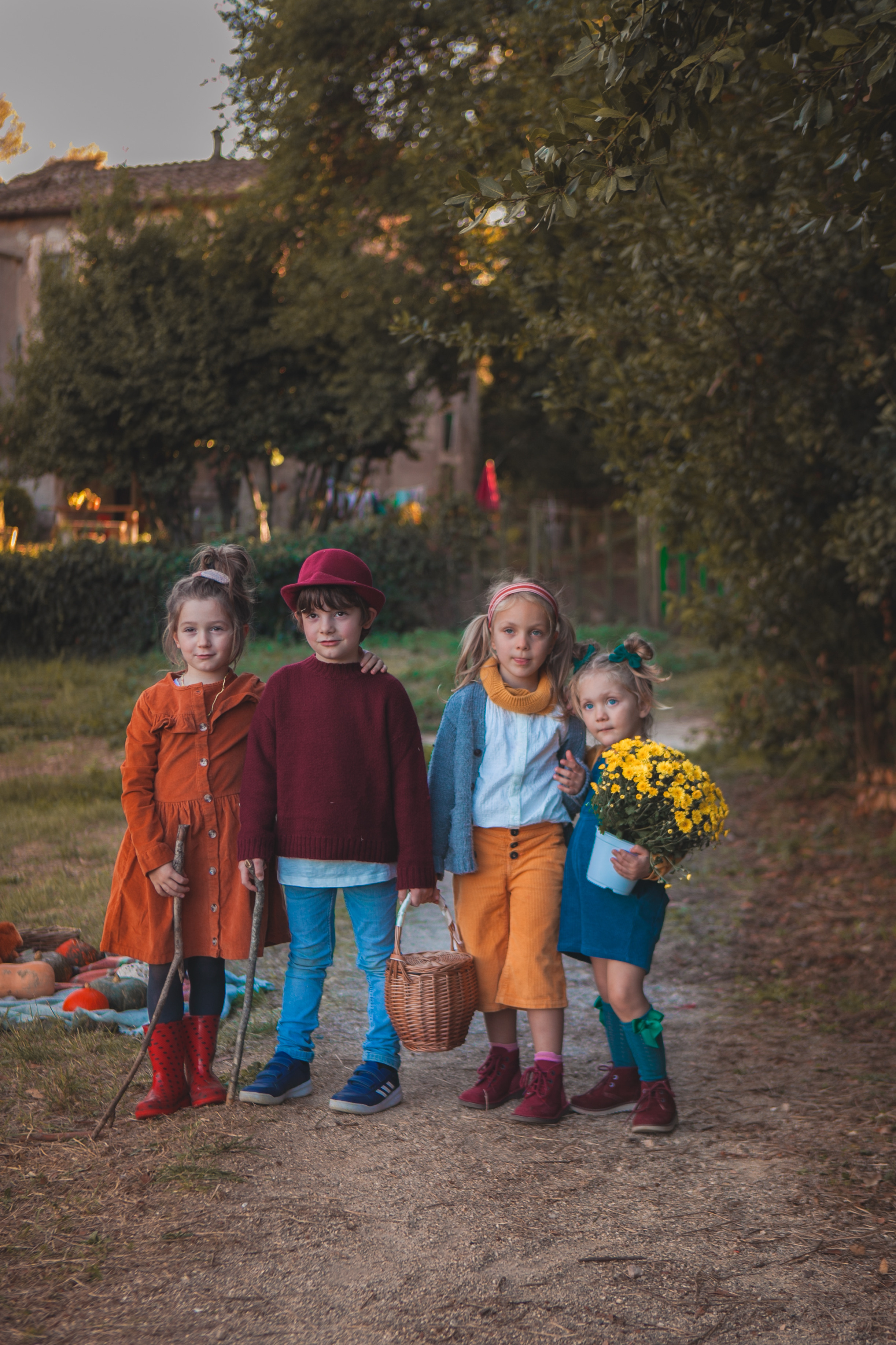 Autumn photoshooting. Professional photographer based in Rome