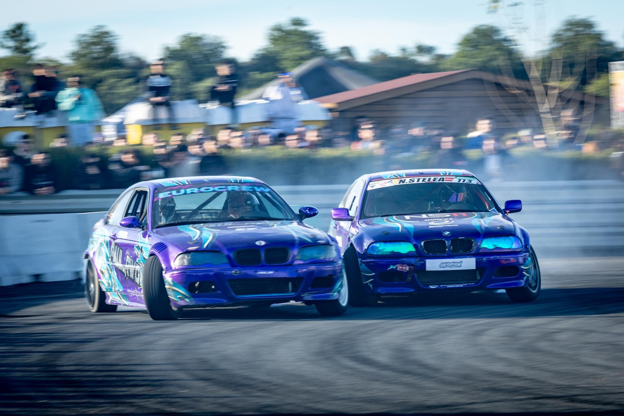 Drift. Deporte de captura de motor