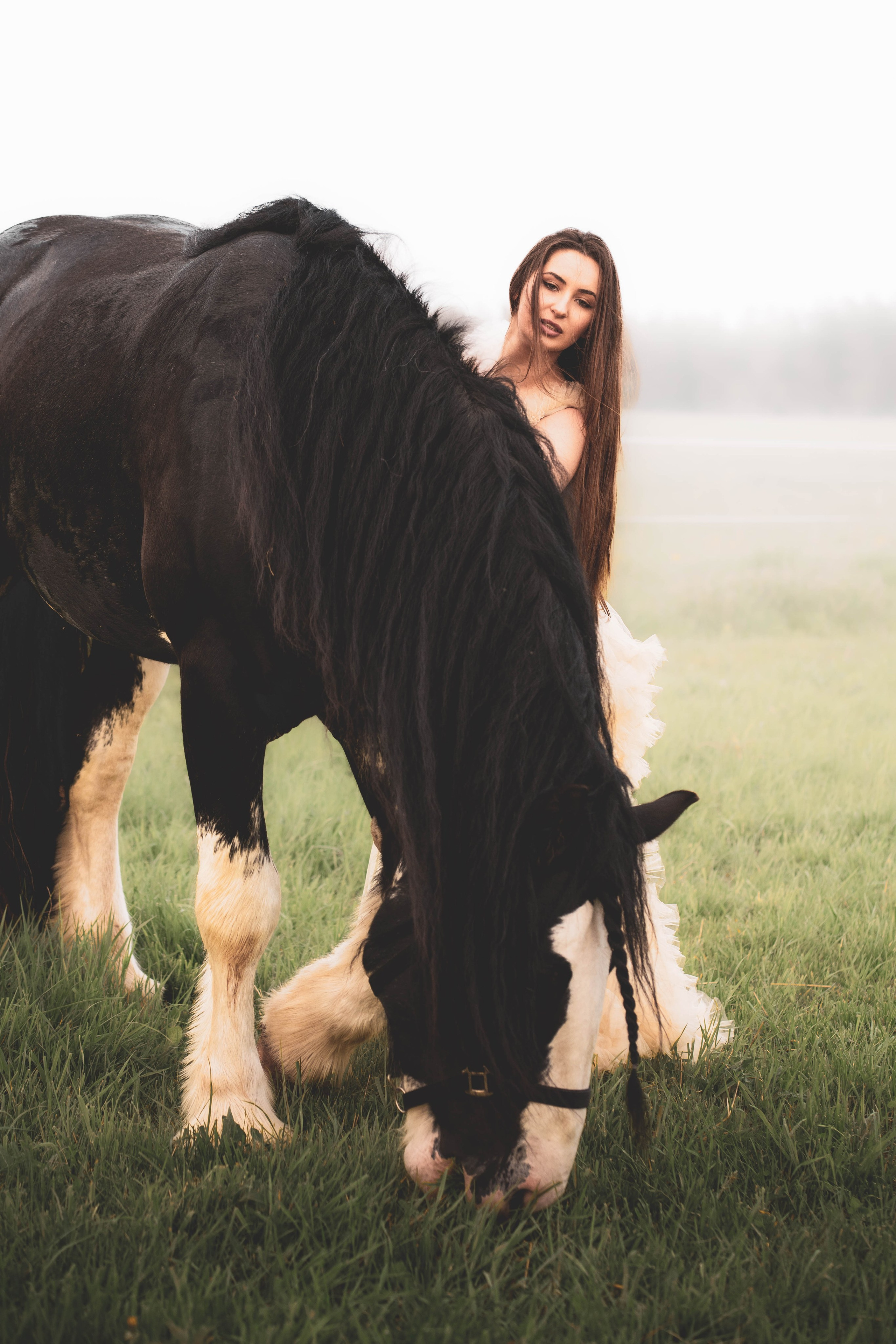 Dominika su žirgu. Fotografija — Olga Bojarin