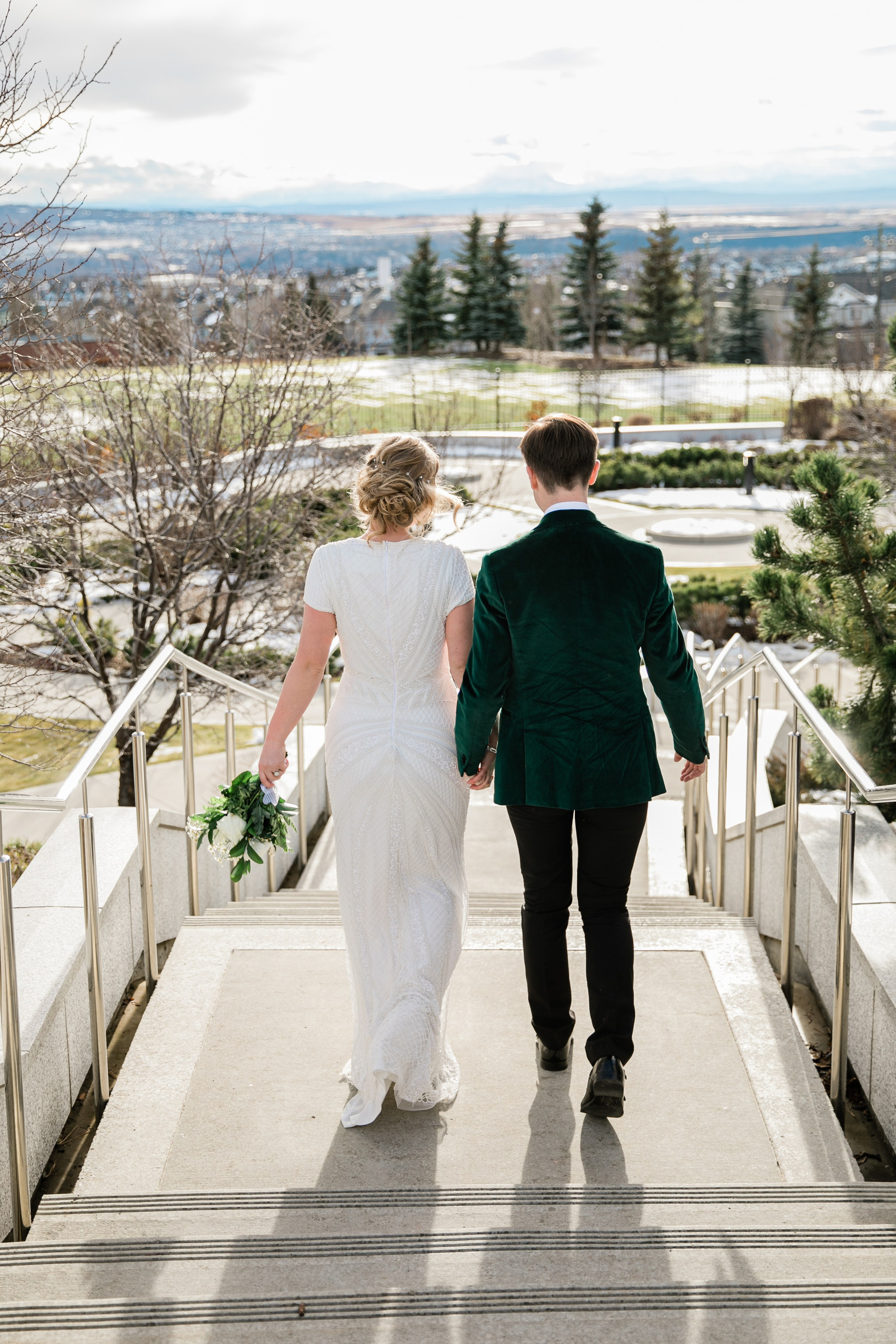 Zina & Elliott Wedding. Fotografía accesible en Calgary