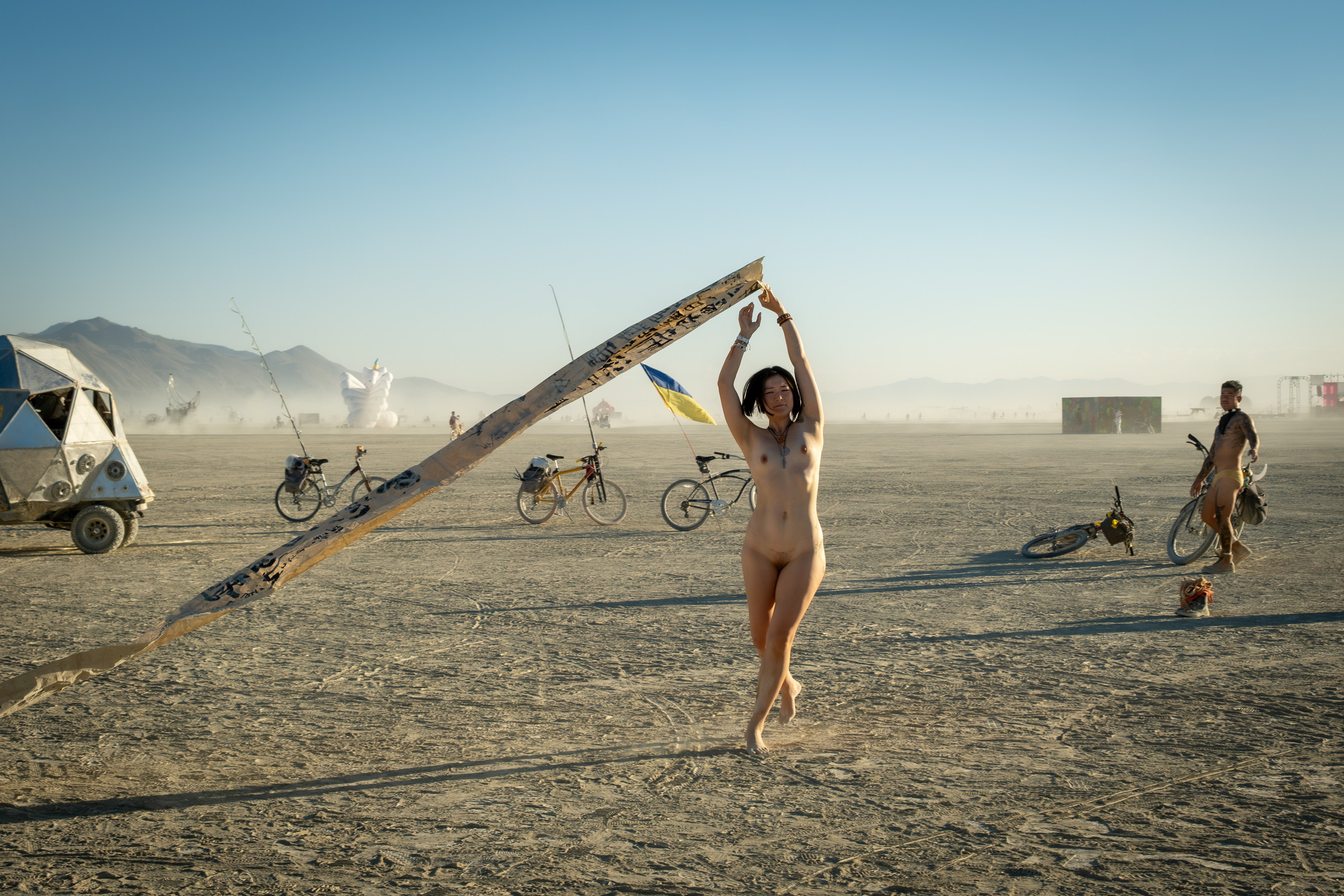 BURNING MAN 2024. Reportage concert portrait photography in the San Francisco Bay Area