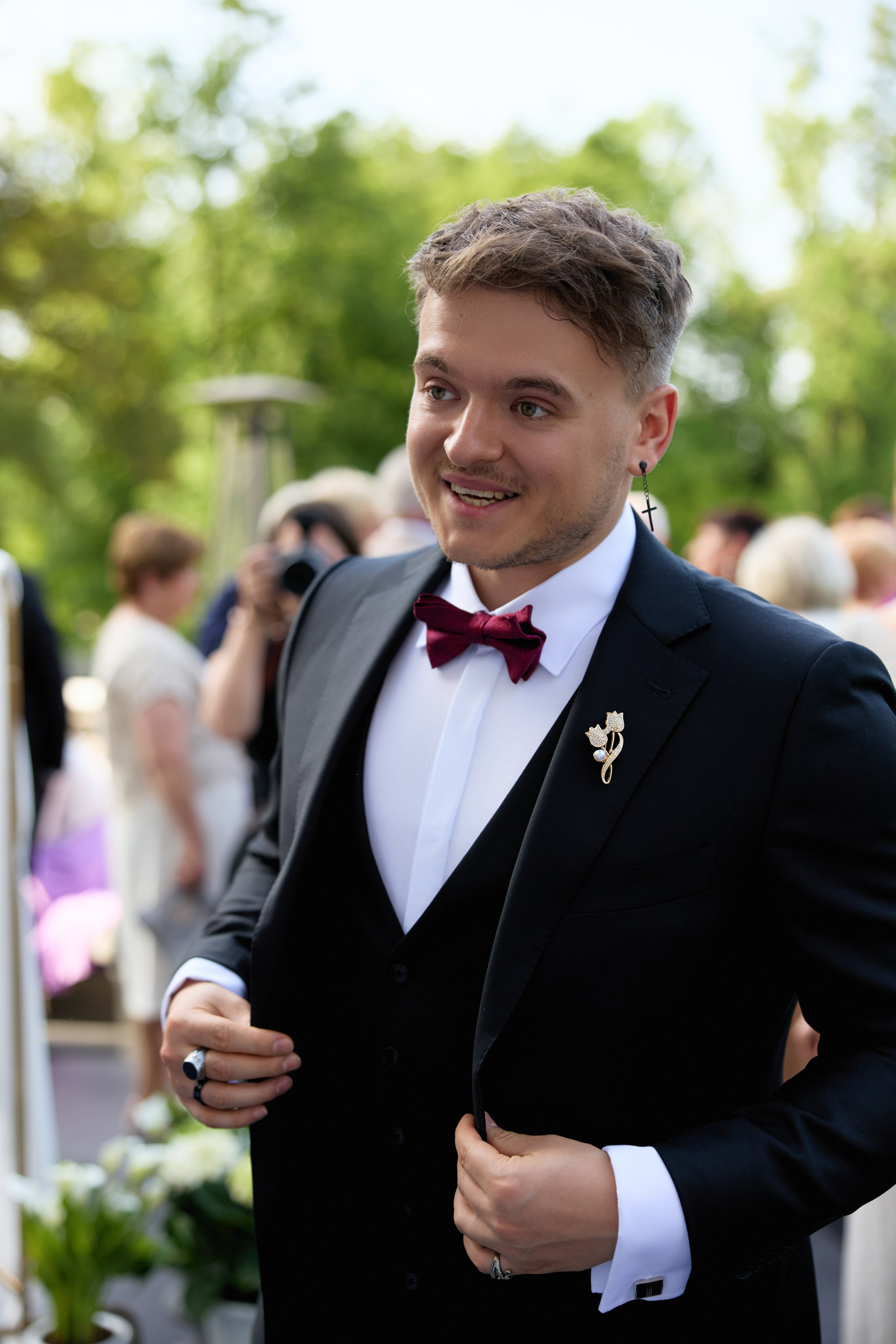 Wiktoria & Kacper. Pałac Goetz. Fotograf ślubny i rodzinny w Krakowie Yana Klymova