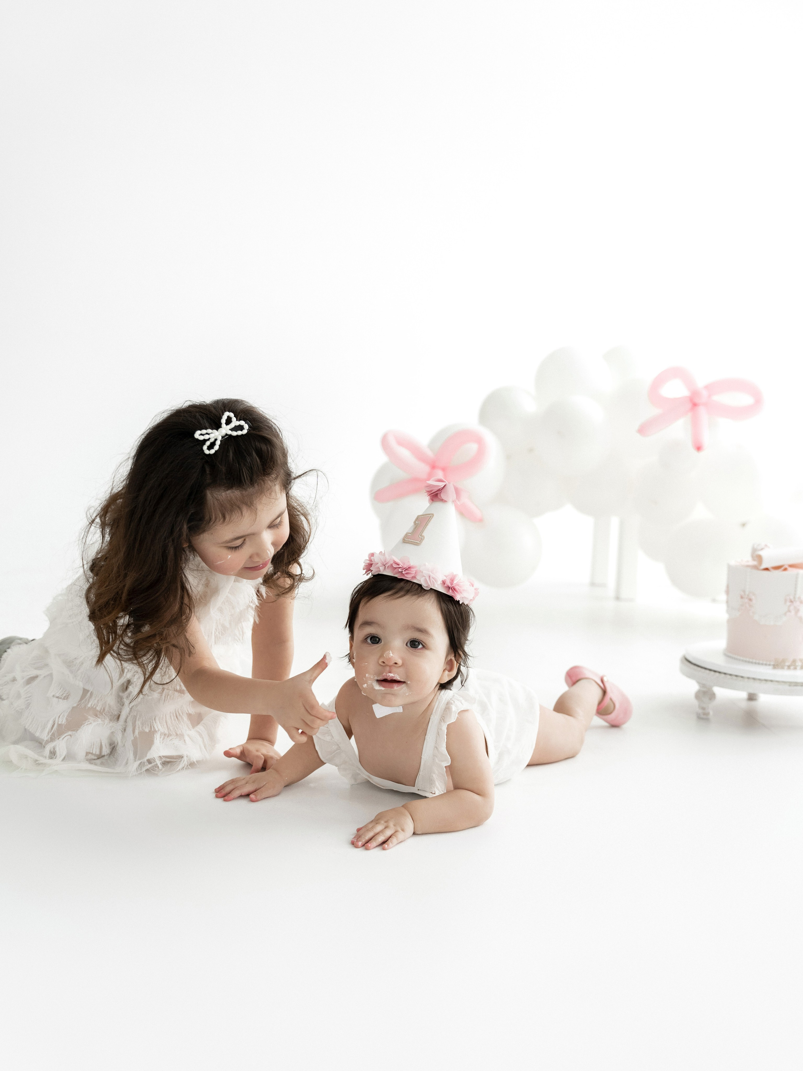 First birthday photoshoot Eva