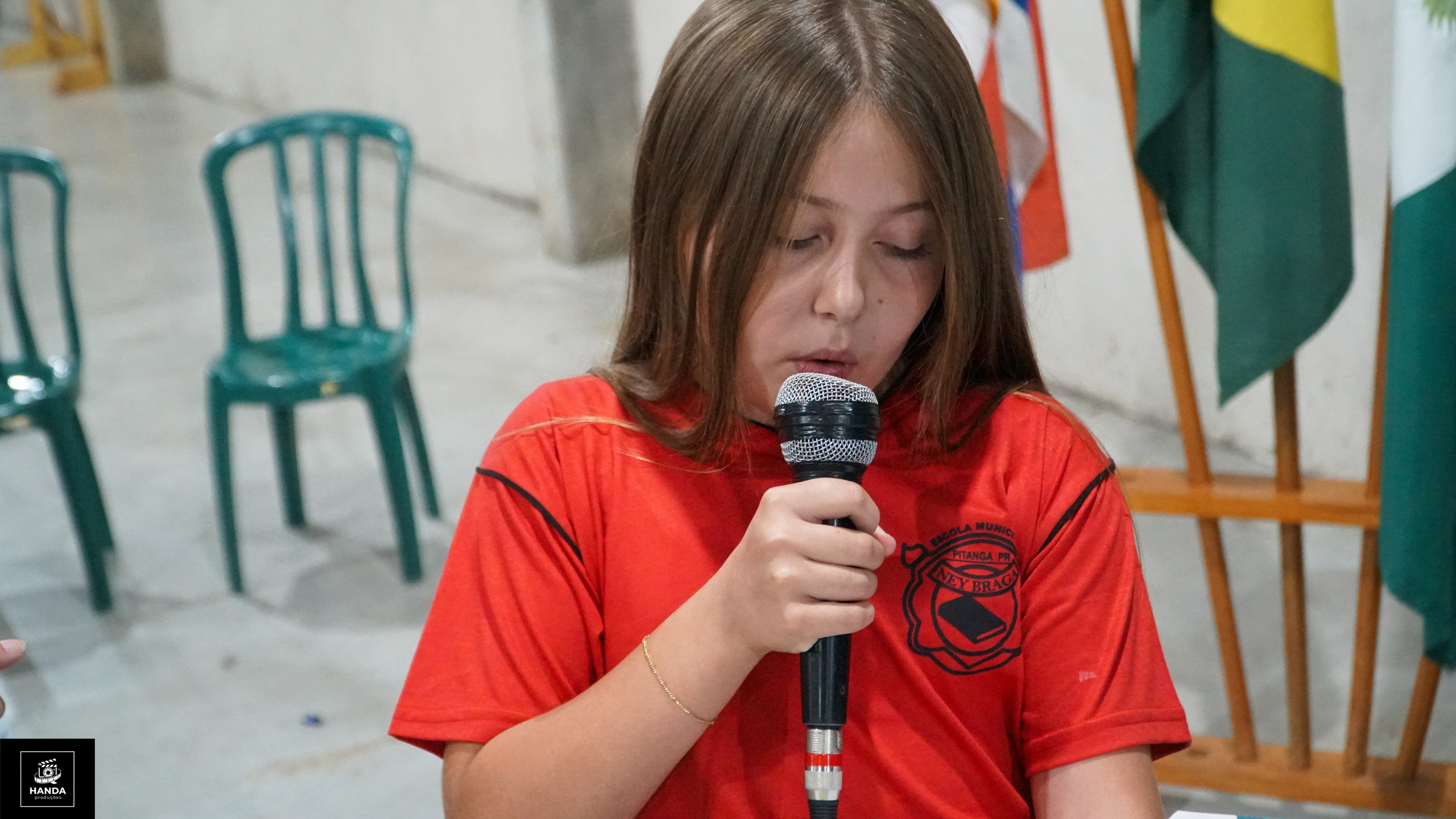 Noite autógrafos colégio Aurélio Buarque de Holanda. Handa Produções