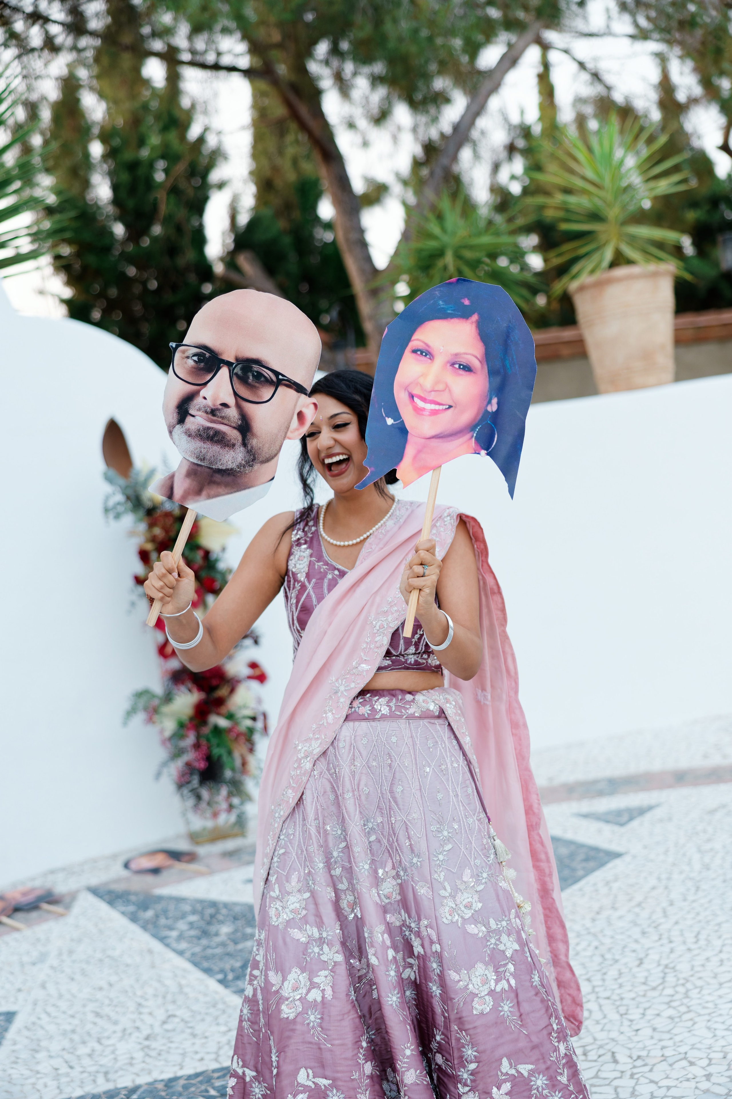 Indian wedding at Gran Villa Rosa, Barcelona