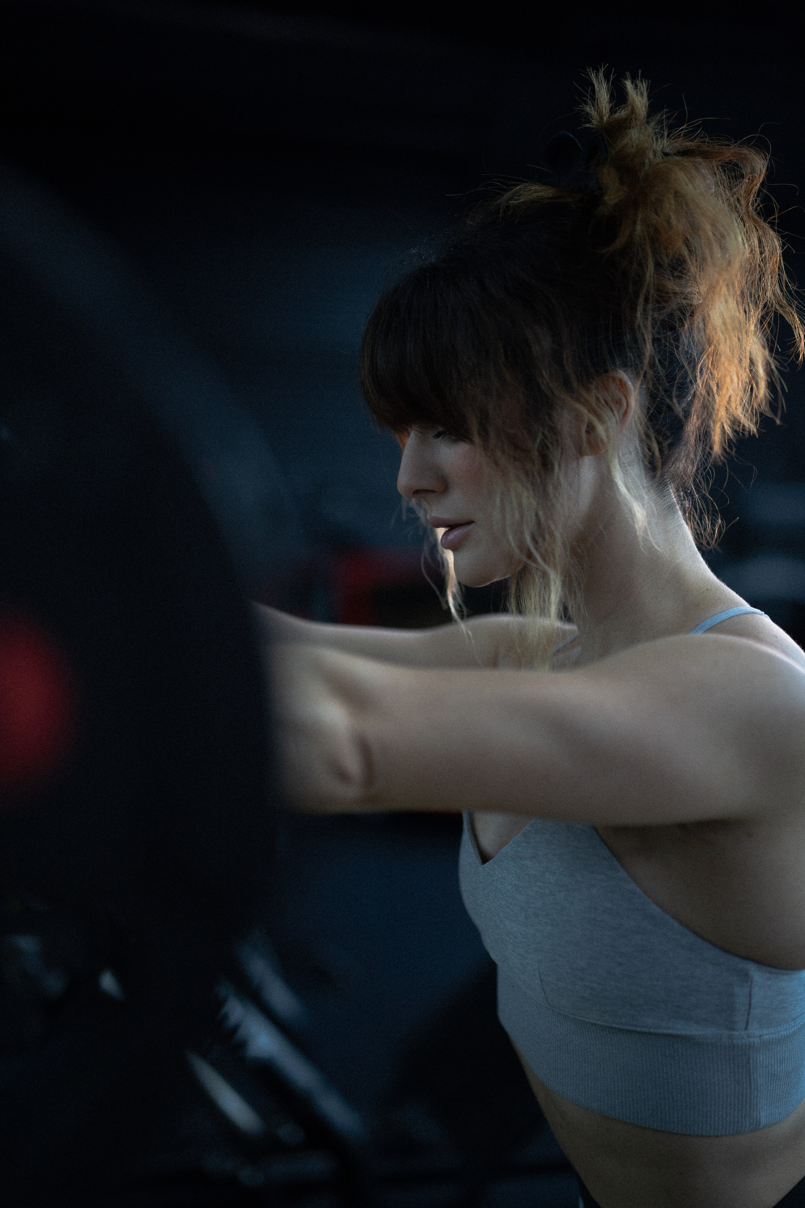 Ari. Gym photoshoot. Portrait, family, maternity & wedding photography & videography in SoCal Kseni Vibe