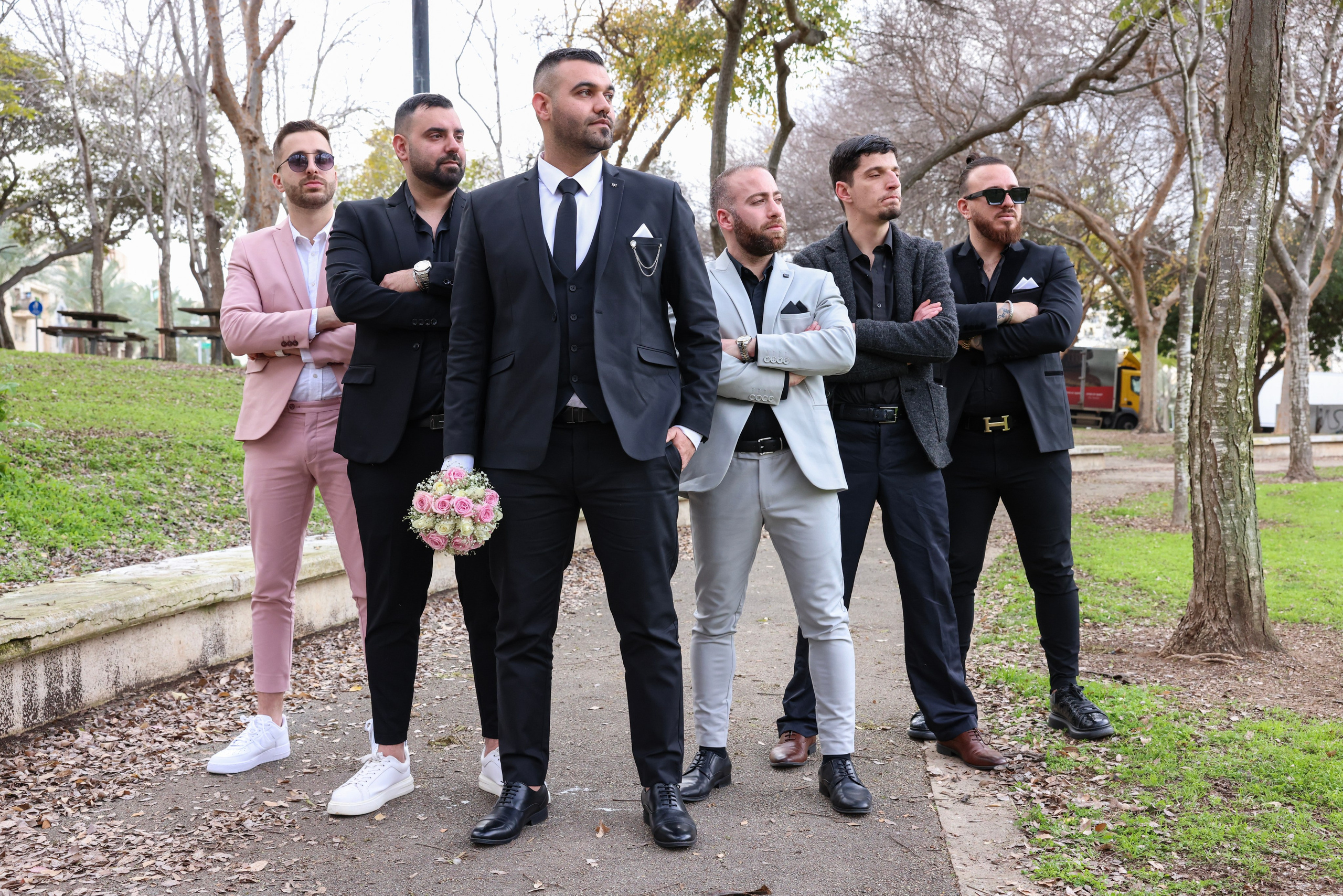 With friends. Daniel Danilov