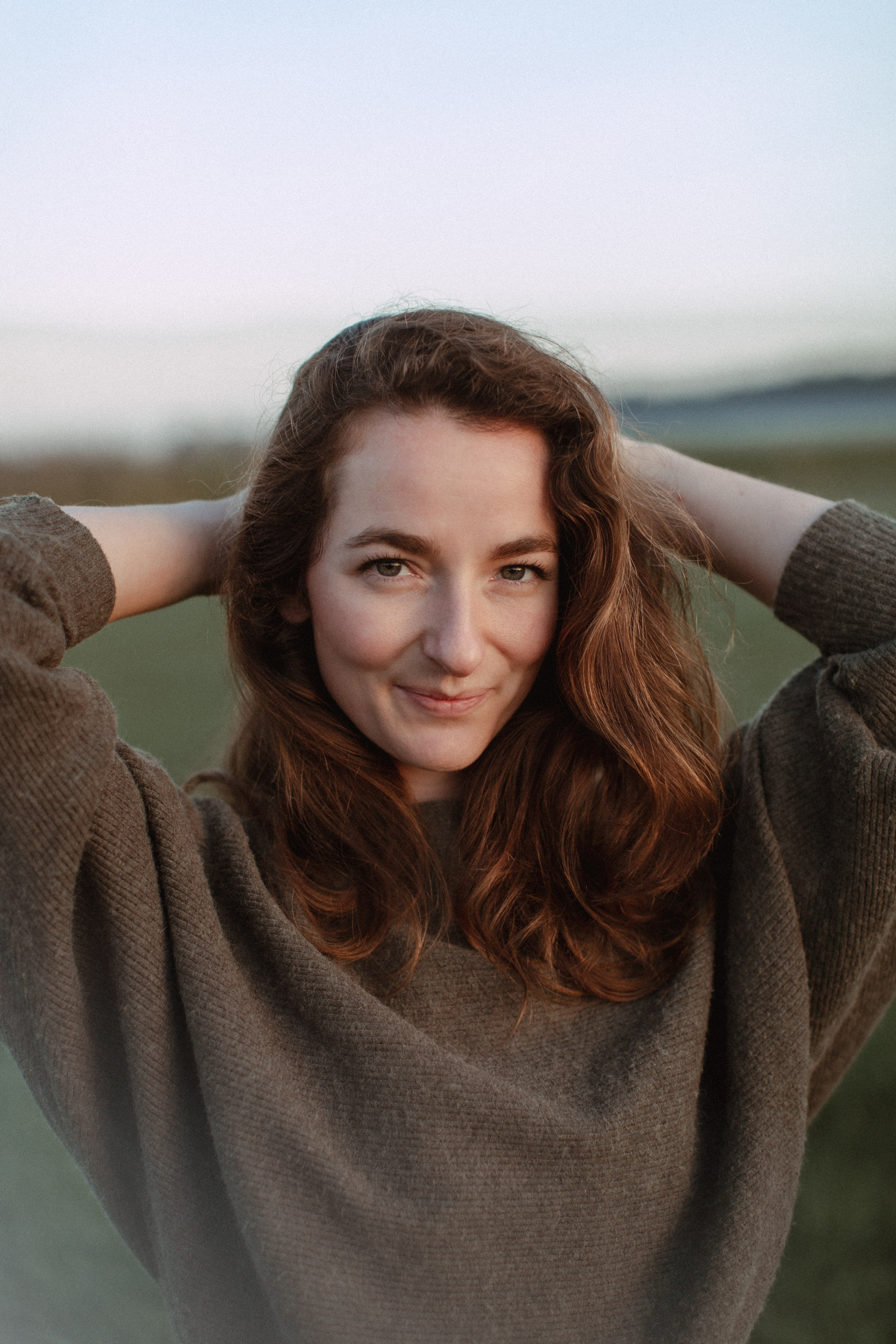 Rosana. Sunrise photoshoot. True self