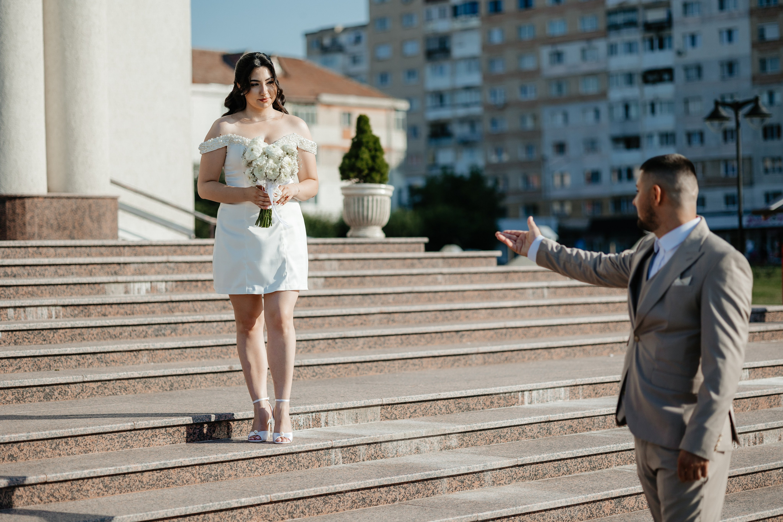 Roxana & Andrei — Cununie civilă în Helegiu și ședință foto în Onești