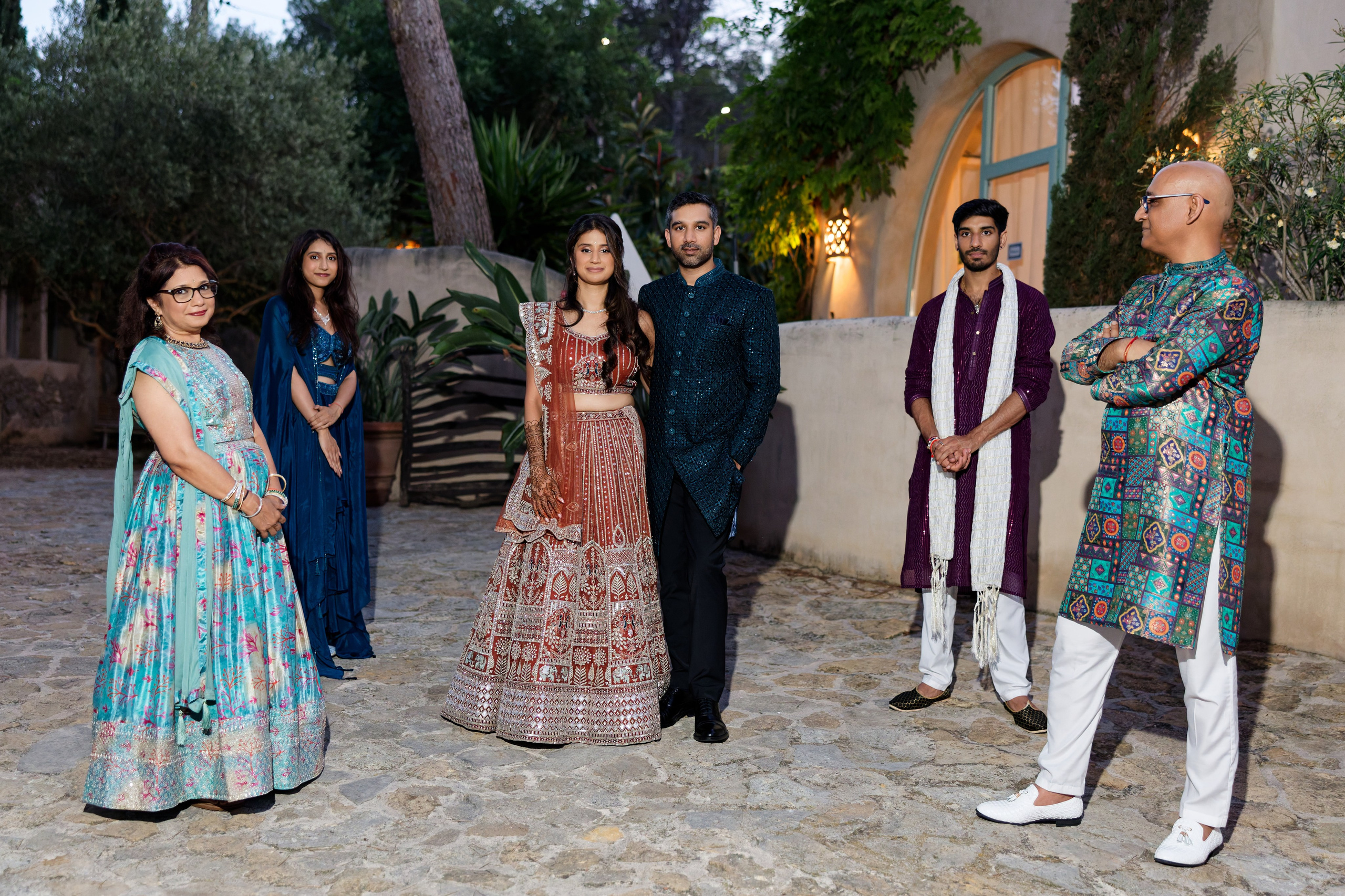 Indian wedding Haldi ceremony & Mehndi Night at Masia Nur, Sitges, Spain Preview