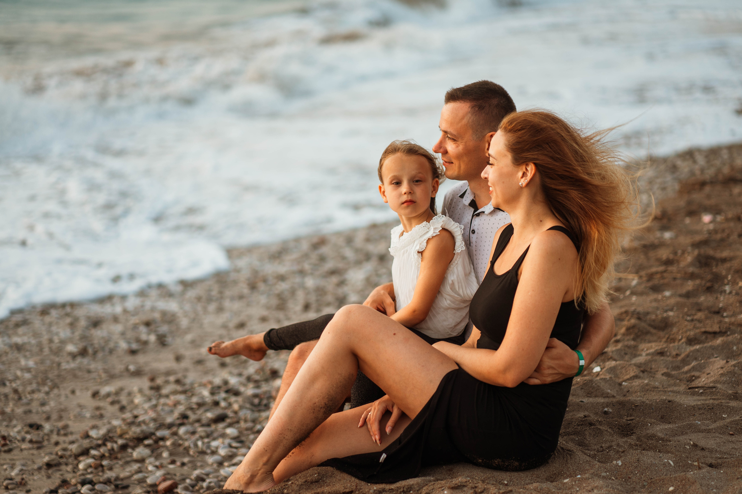 Валентина, Руслан и их прекрасная дочь Мария. Фотограф в Греции на Родосе Александра Макиди