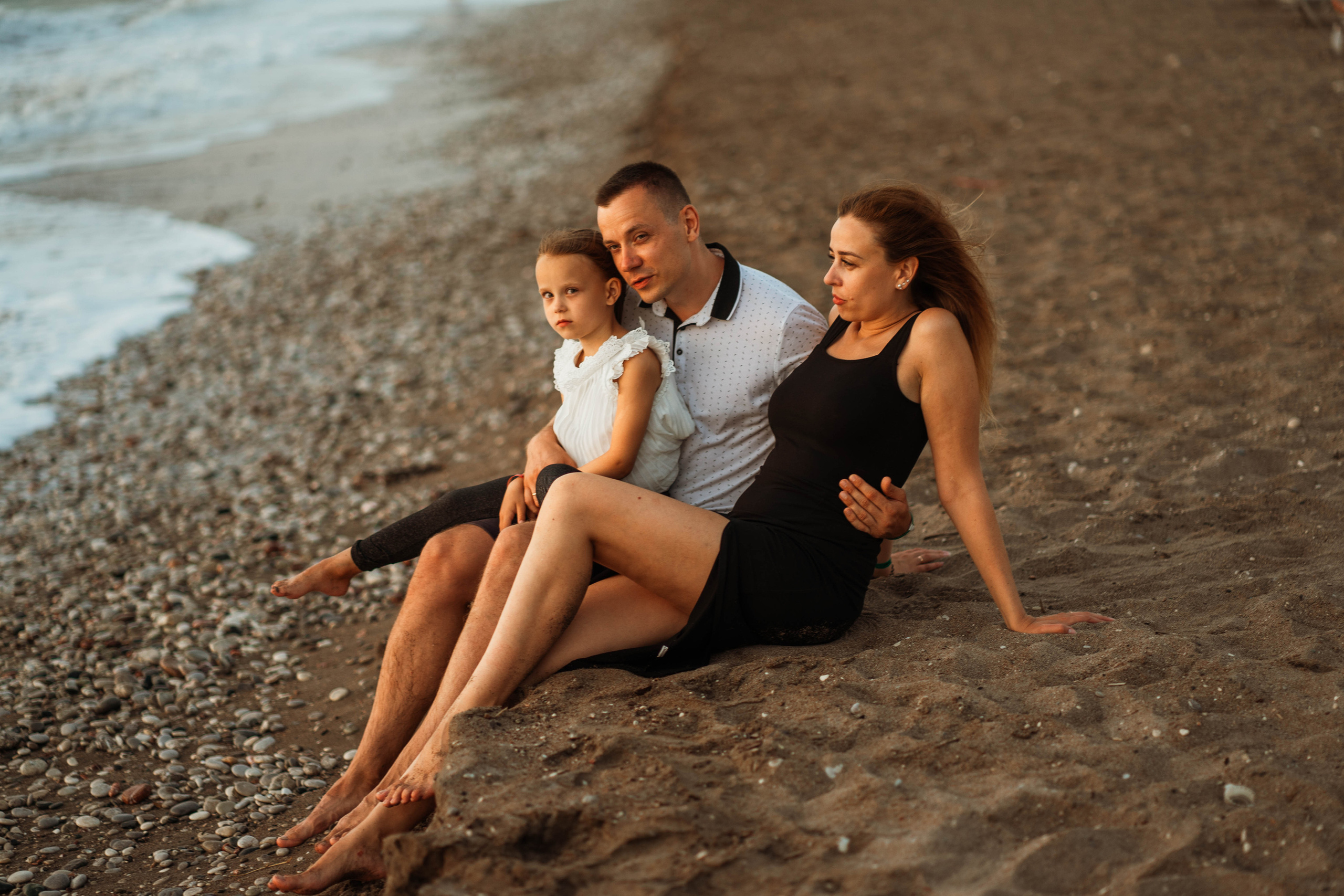 Валентина, Руслан и их прекрасная дочь Мария. Фотограф в Греции на Родосе Александра Макиди