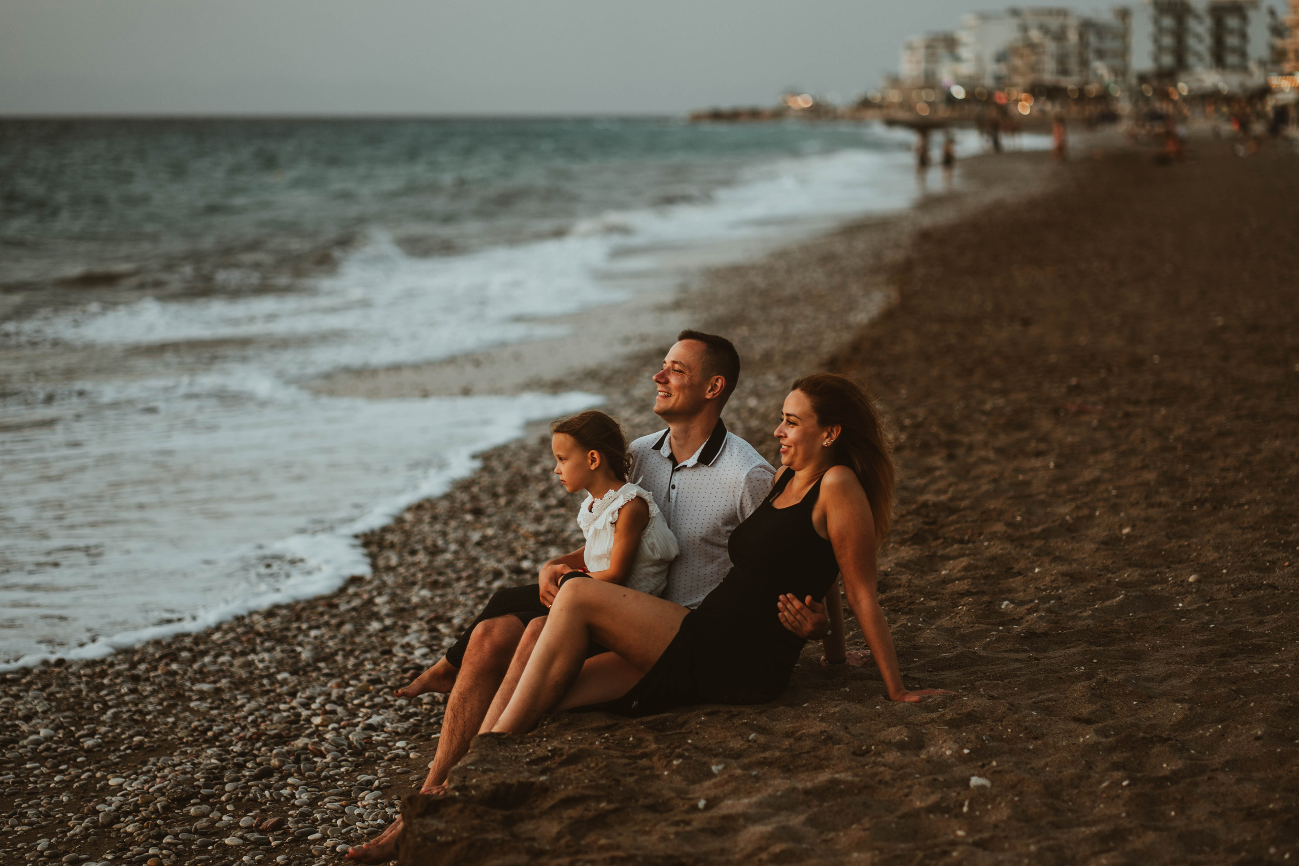 Валентина, Руслан и их прекрасная дочь Мария. Фотограф в Греции на Родосе Александра Макиди