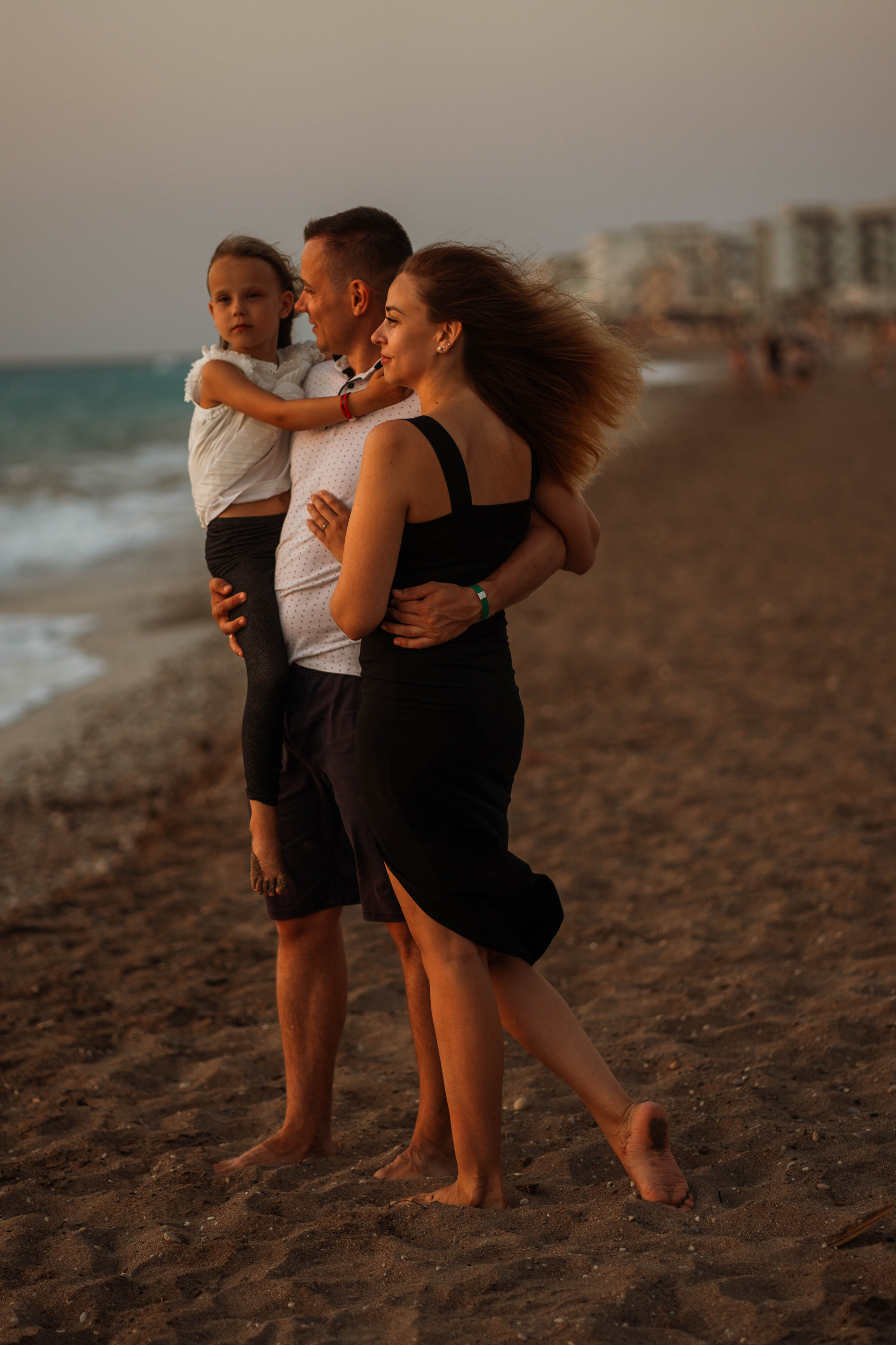 Валентина, Руслан и их прекрасная дочь Мария. Фотограф в Греции на Родосе Александра Макиди