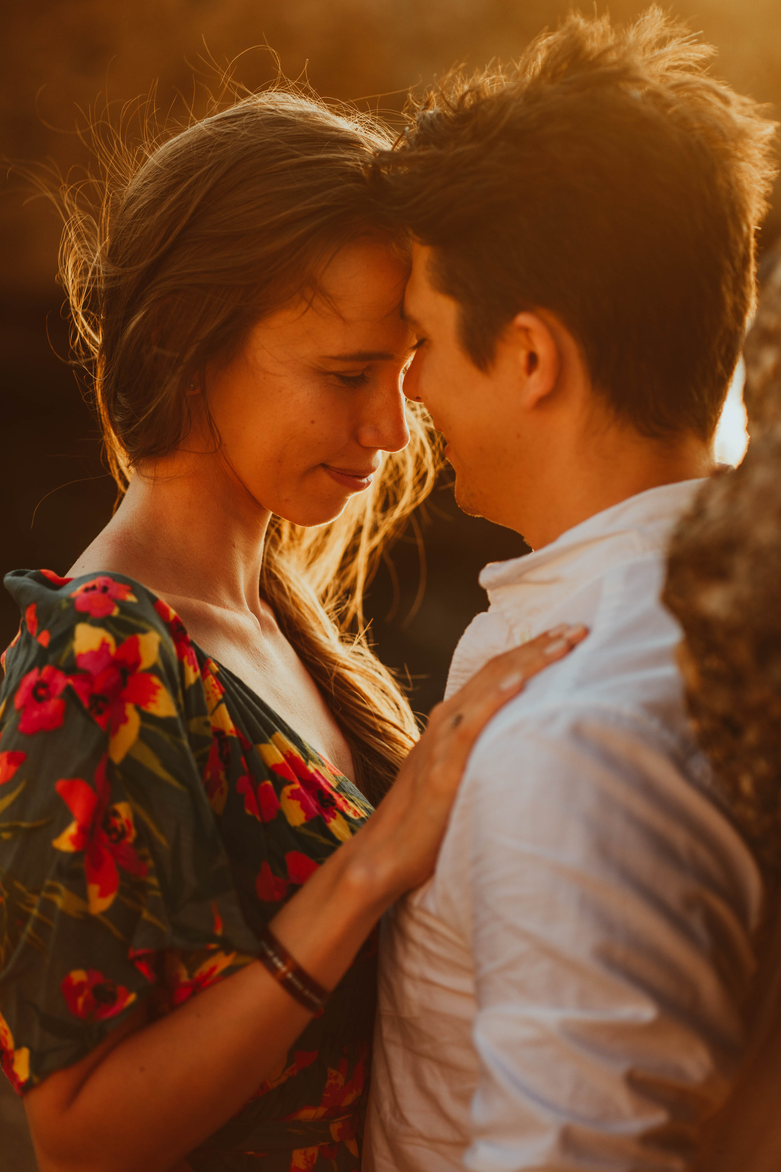 Laura and Tom. Photographer at Santorini