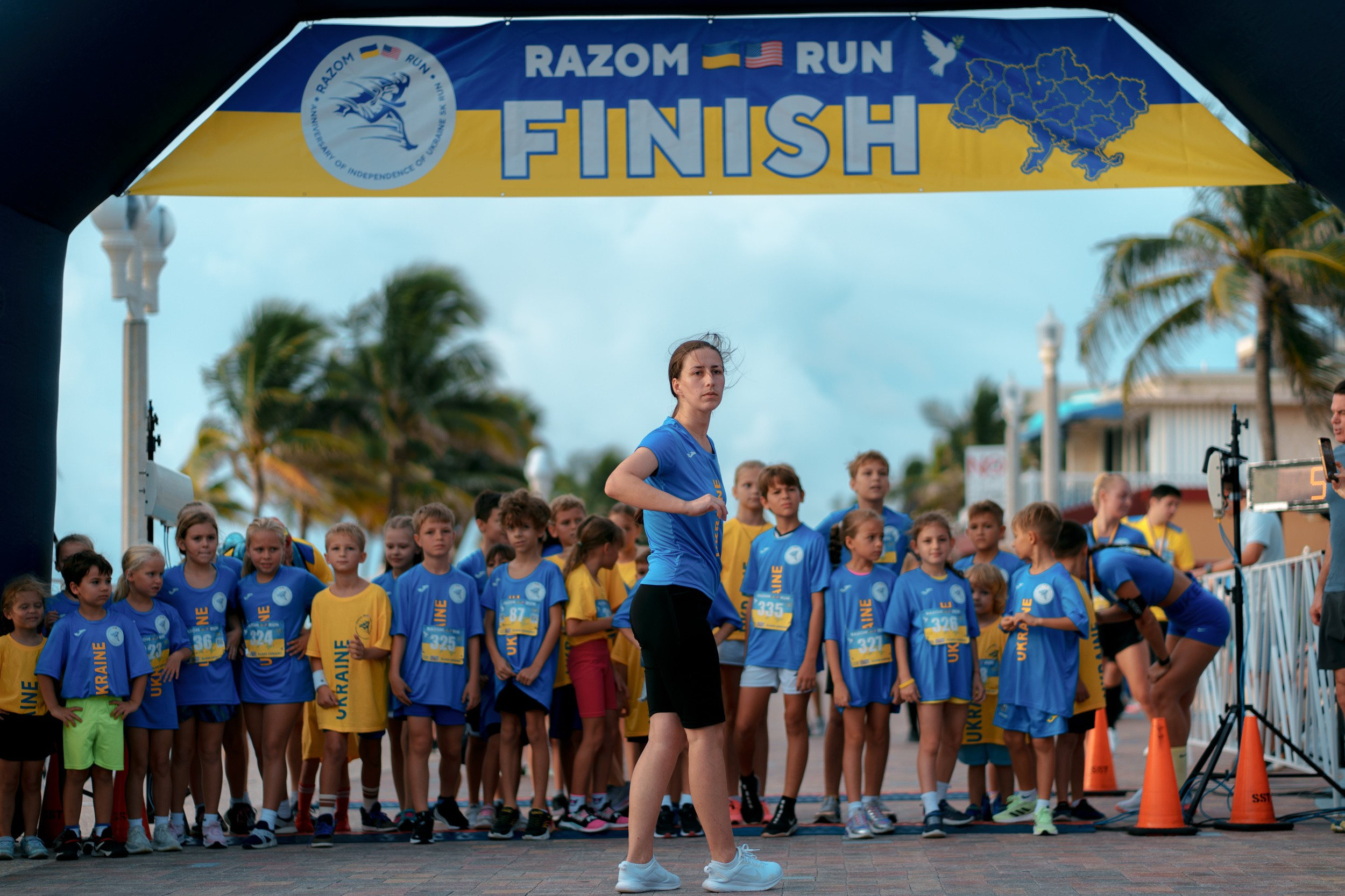 RAZOM RUN. ФОТОГРАФ ФЛОРИДА МАЙАМИ