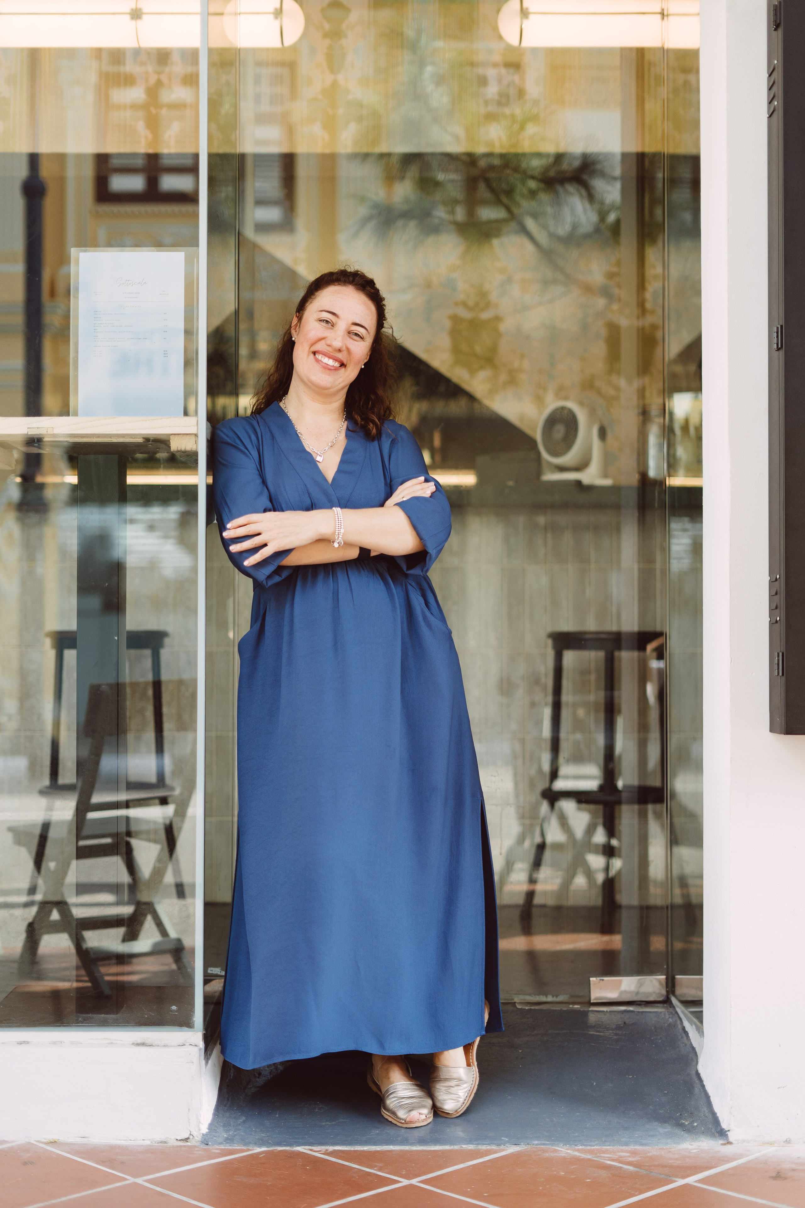 Portrait. Dasha in Singapore