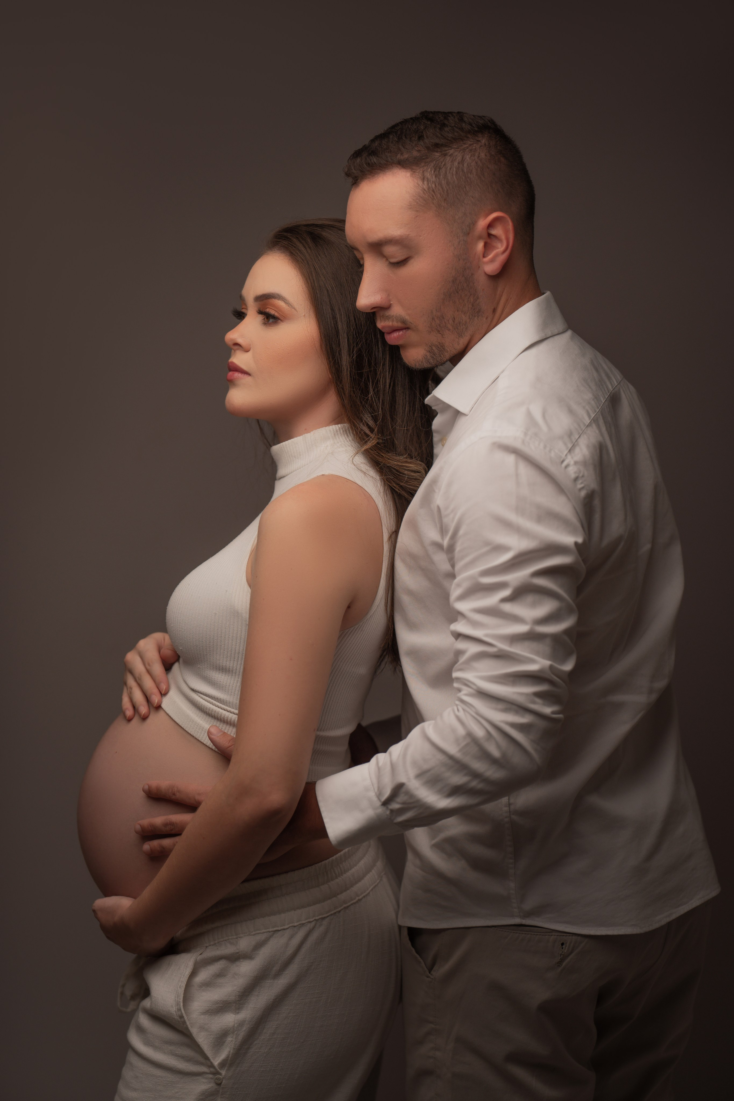 Caroline.Gestante.Estúdio. Fotógrafo de Casamento, grávida, Retrato, Corporativo