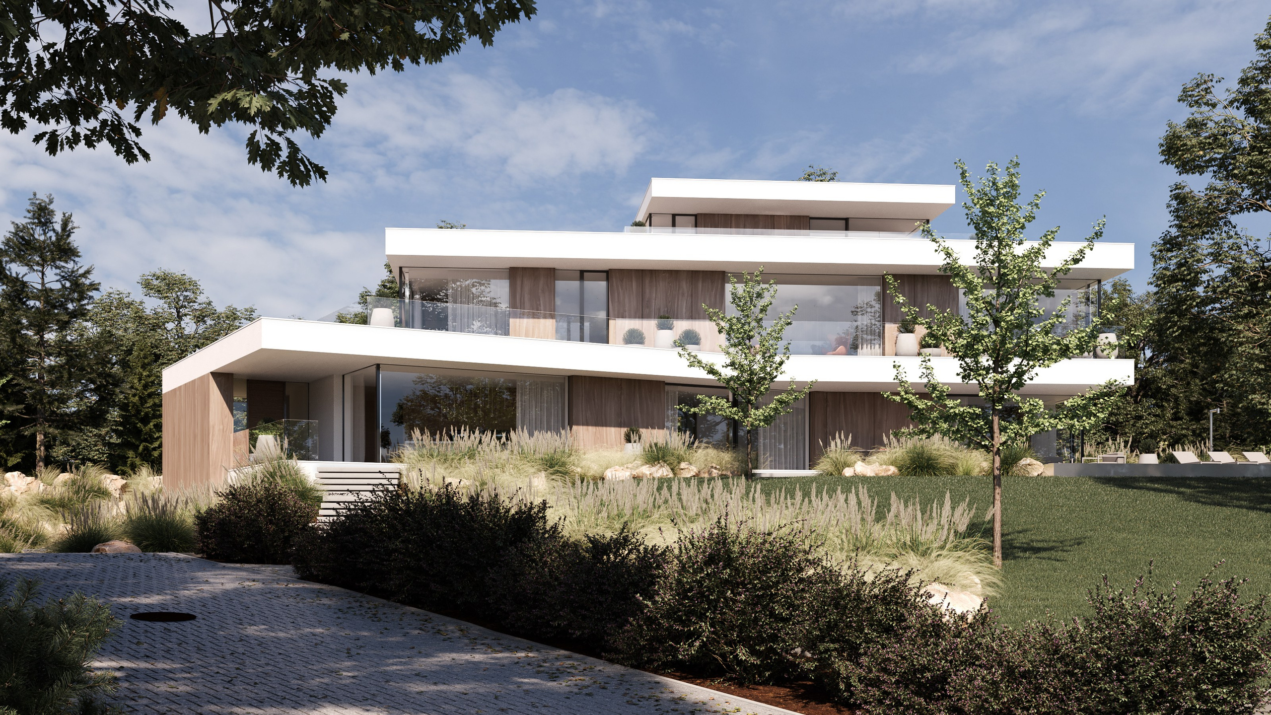 Vila v pražské Troji. 