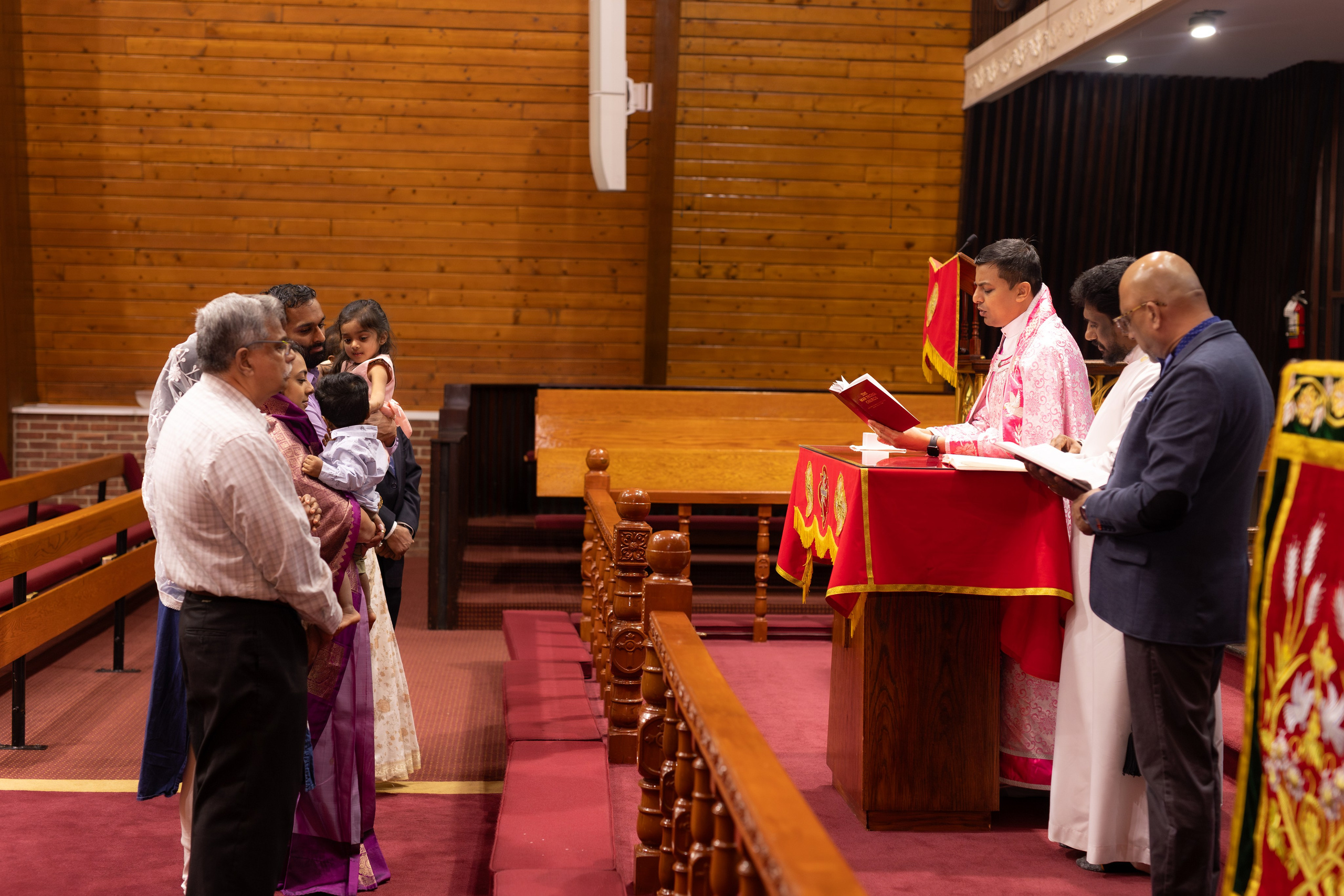 Baptist Church Baptism of a One-Year-Old Boy. Family, lifestyle, and commercial photography in New York and New Jersey