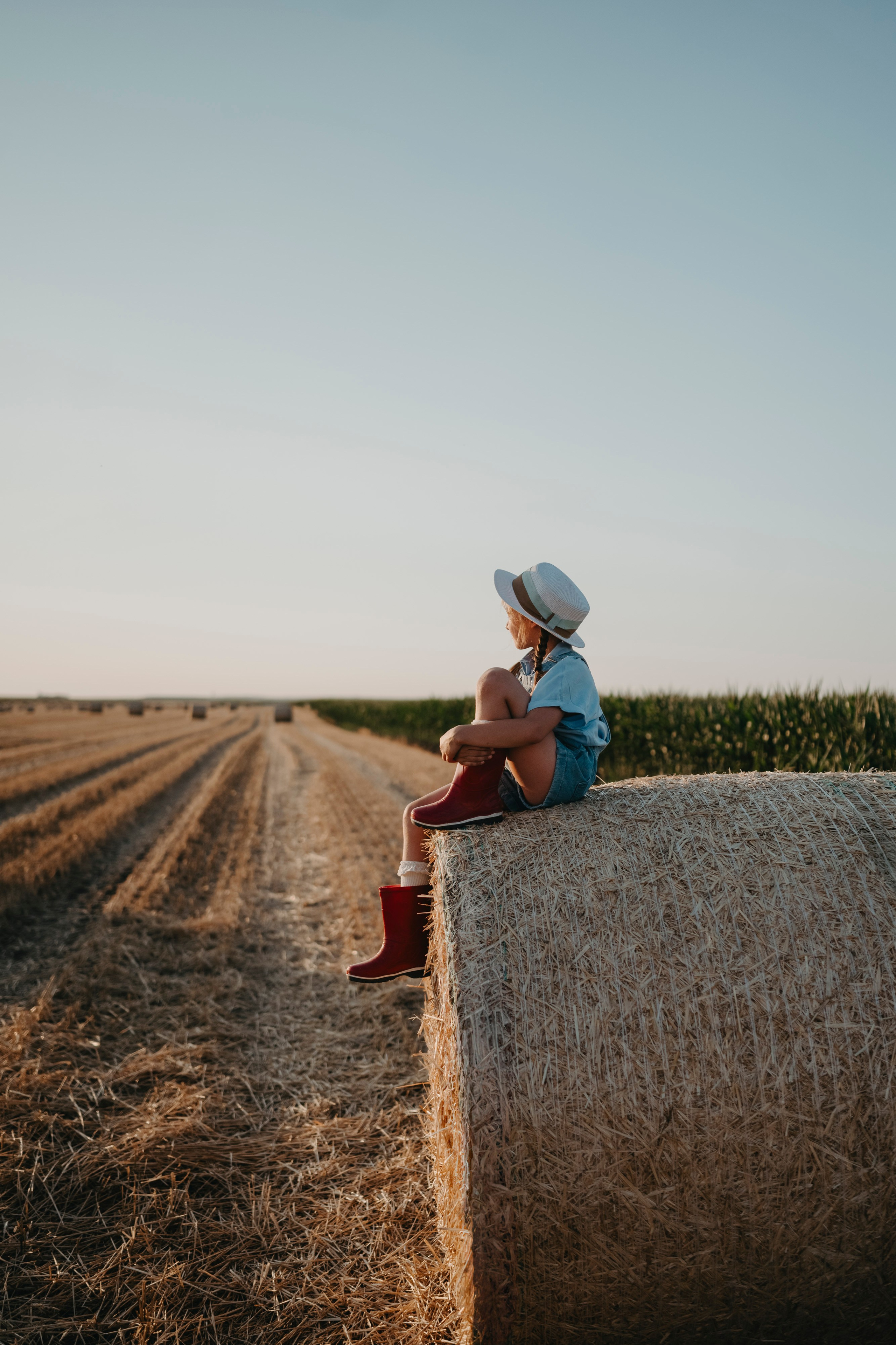 Letnje fotografisanje u polju suncokreta i sena. Deciji i porodicni fotograf u Beogradu Oksana Skendzic