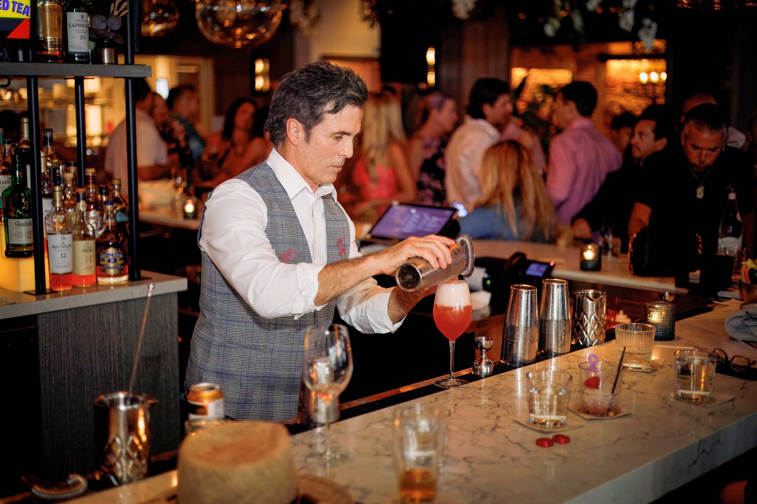 NLM Pink Party for Breast Cancer Awareness at Del Mar. Out and About 239