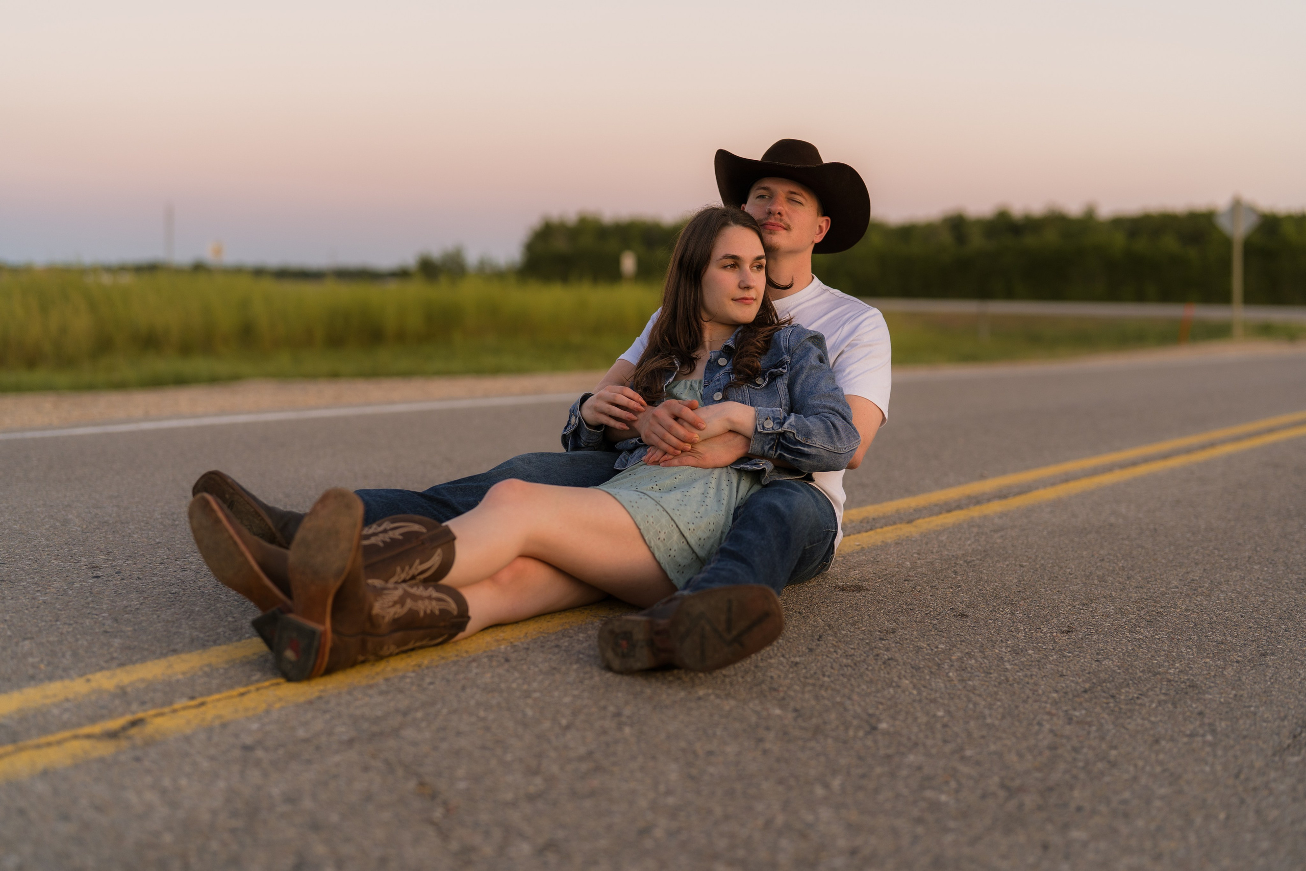 Summer Evening in a Pickup Truck. Photographer Viktoriia Skavronskaya