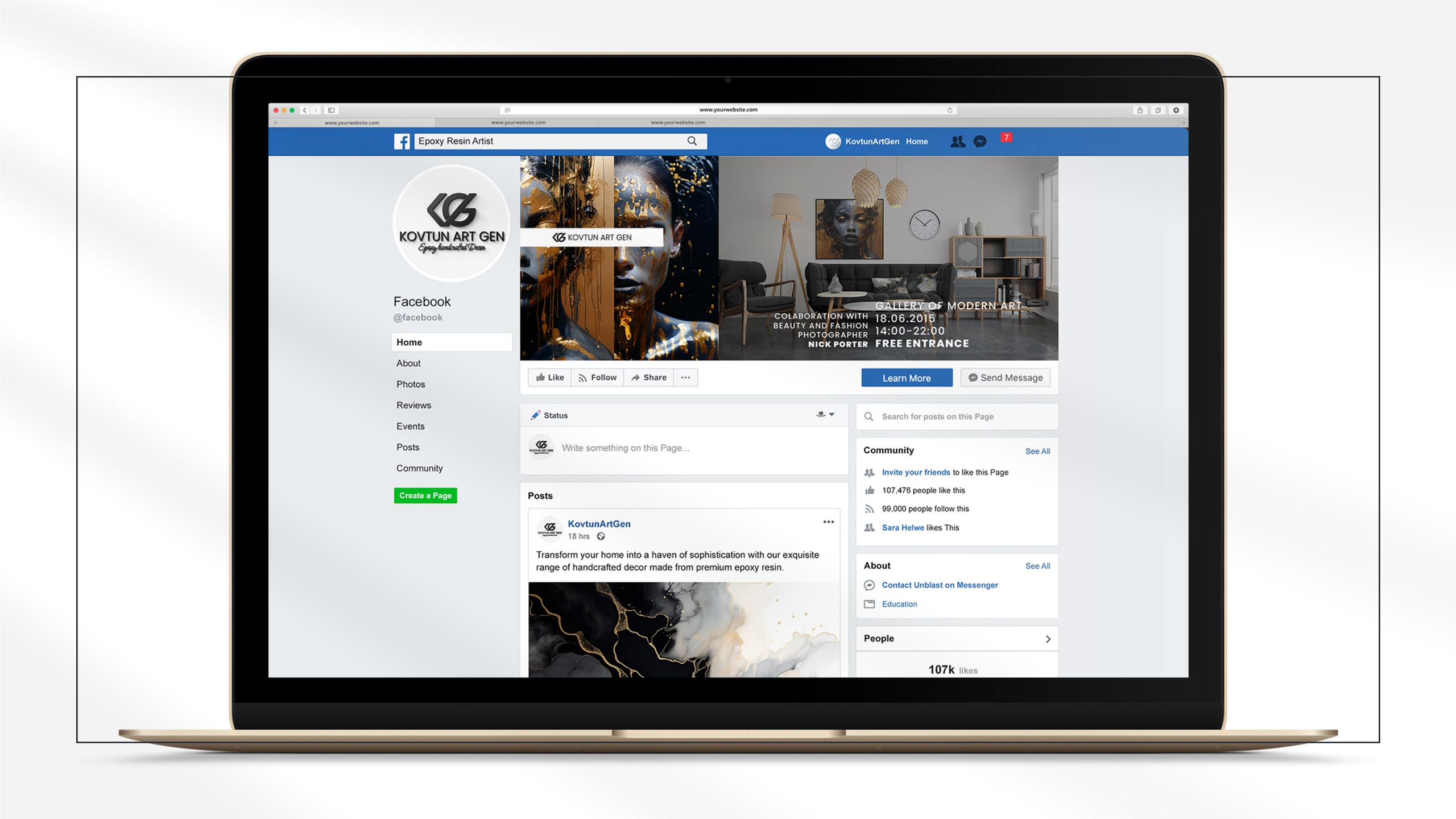 Advertising campaign. Vasyl Grygorchuk: Photography & Graphic Design