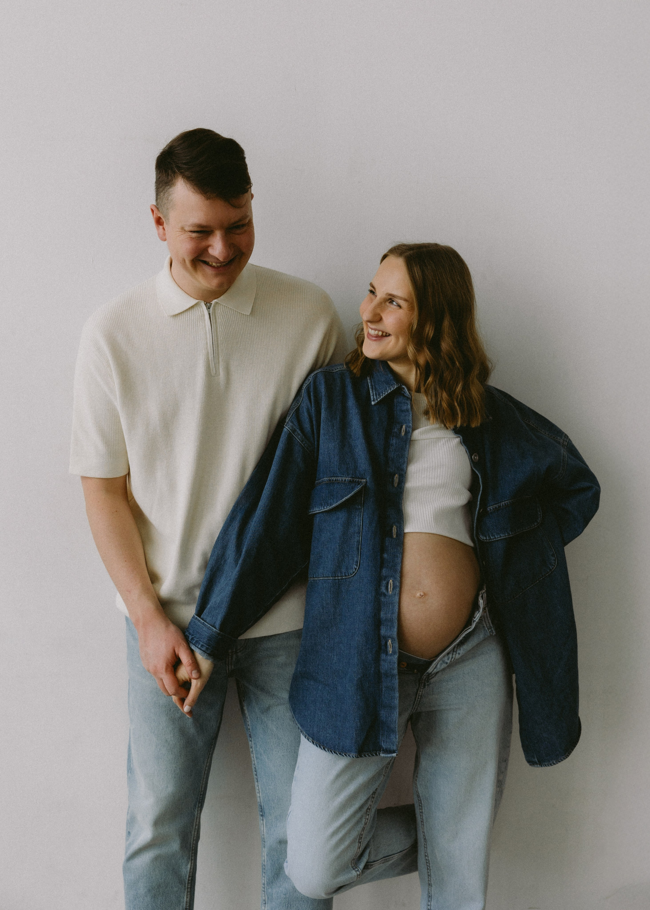 Laukimo fotosesija studijoje | su Marta ir Šarūnu. Vestuvių ir šeimų fotografė Lena Bondarenko / belove photo