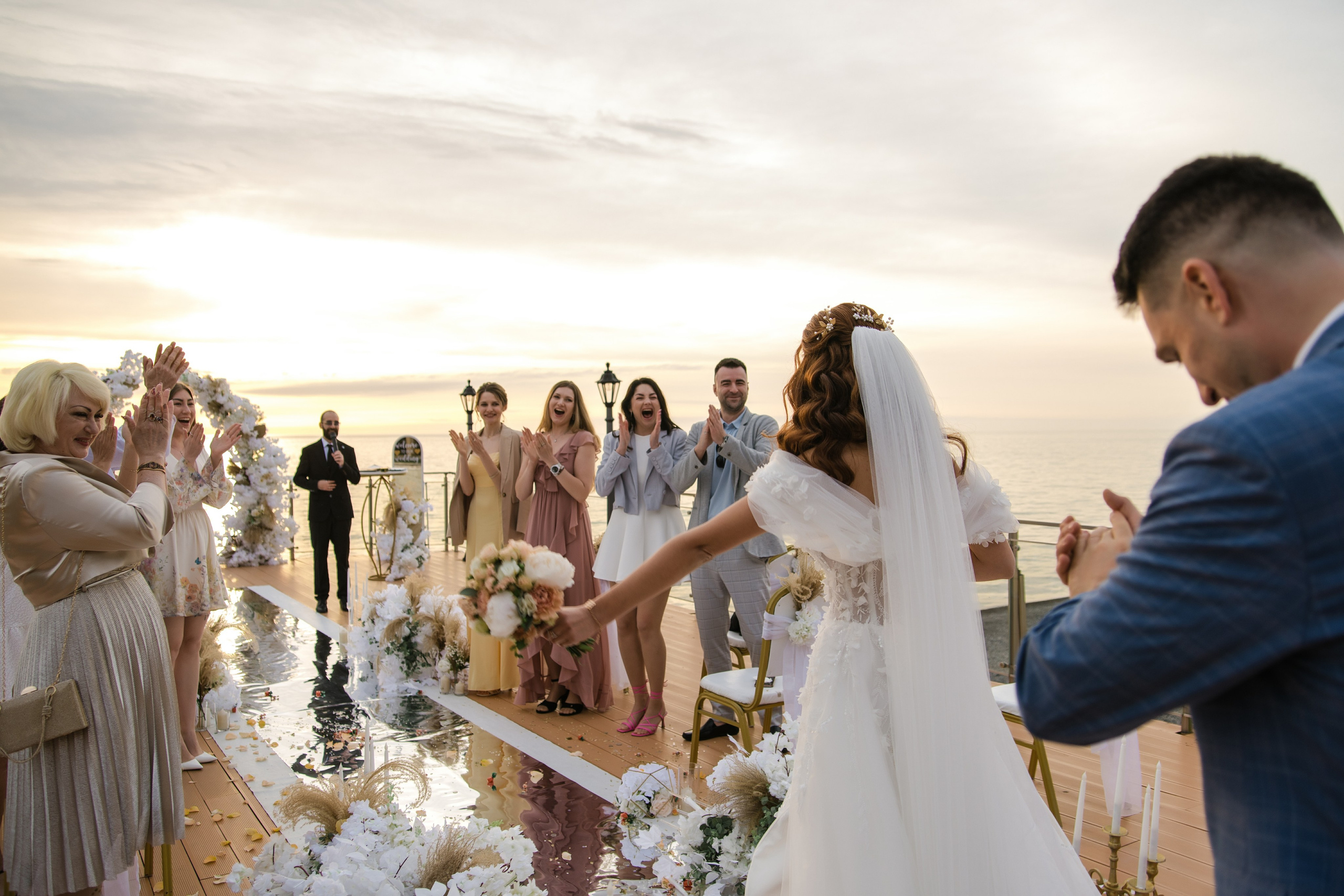 Свадьба на море в Батуми. Свадебные фотографы в Грузии, Армении. Макс Коваленко и Лара Татосян. Свадебный видеограф