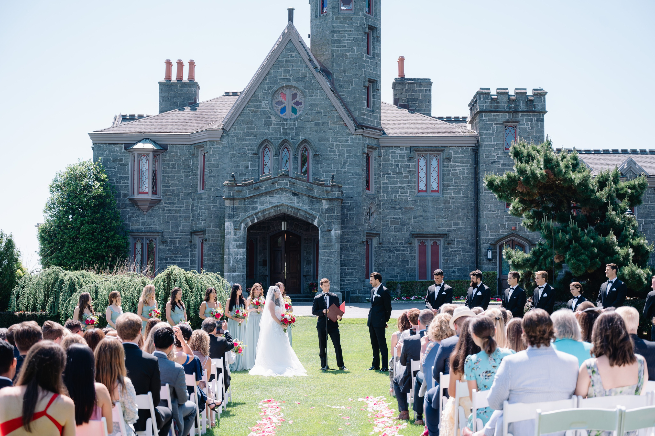 Dave and Lara – Wedding at Whitby Castle, New York
