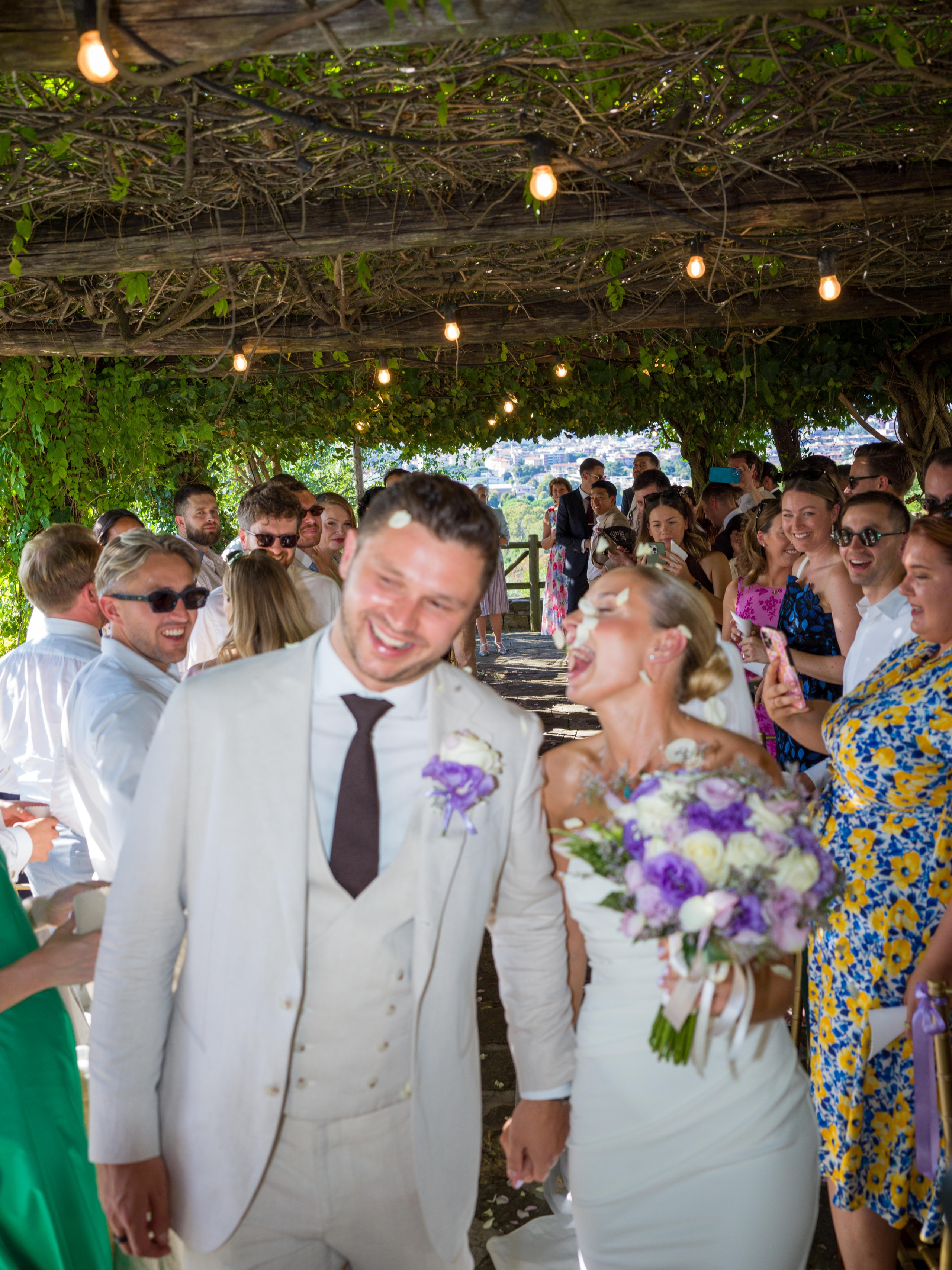 Elegant couple wedding photo session in Florence.