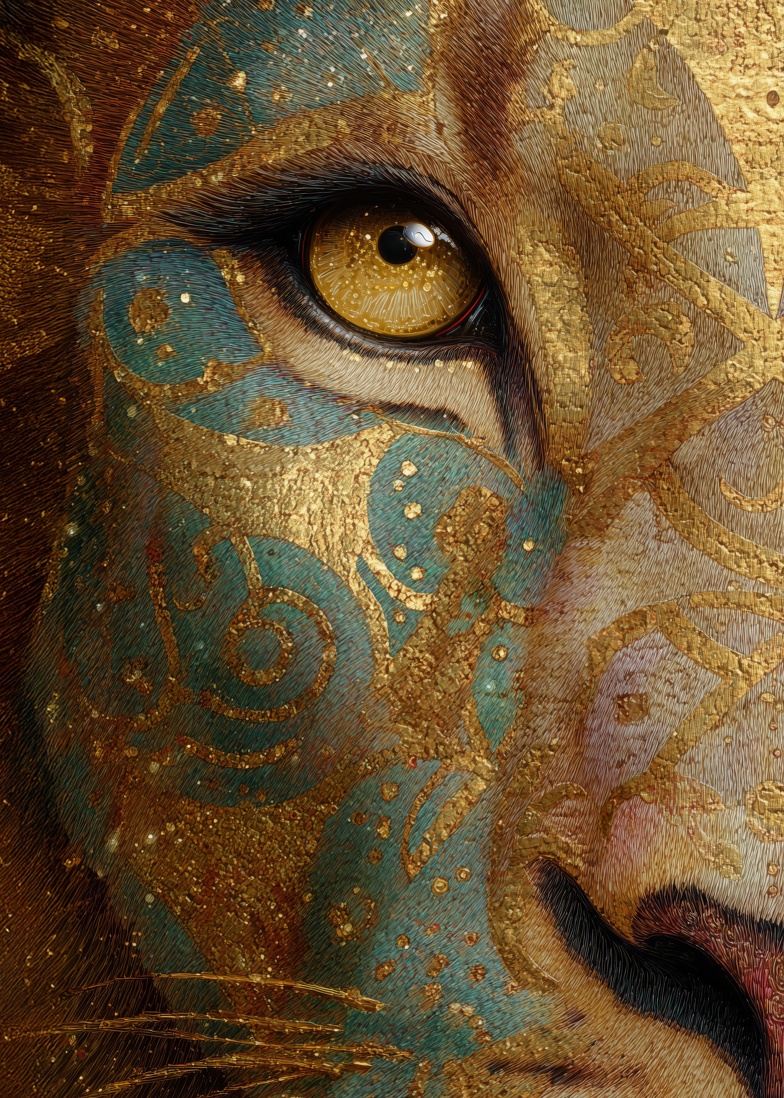 New Collection of Digital art: Eyes of the Guardians. Lolly Shine. Contemporary digital artist