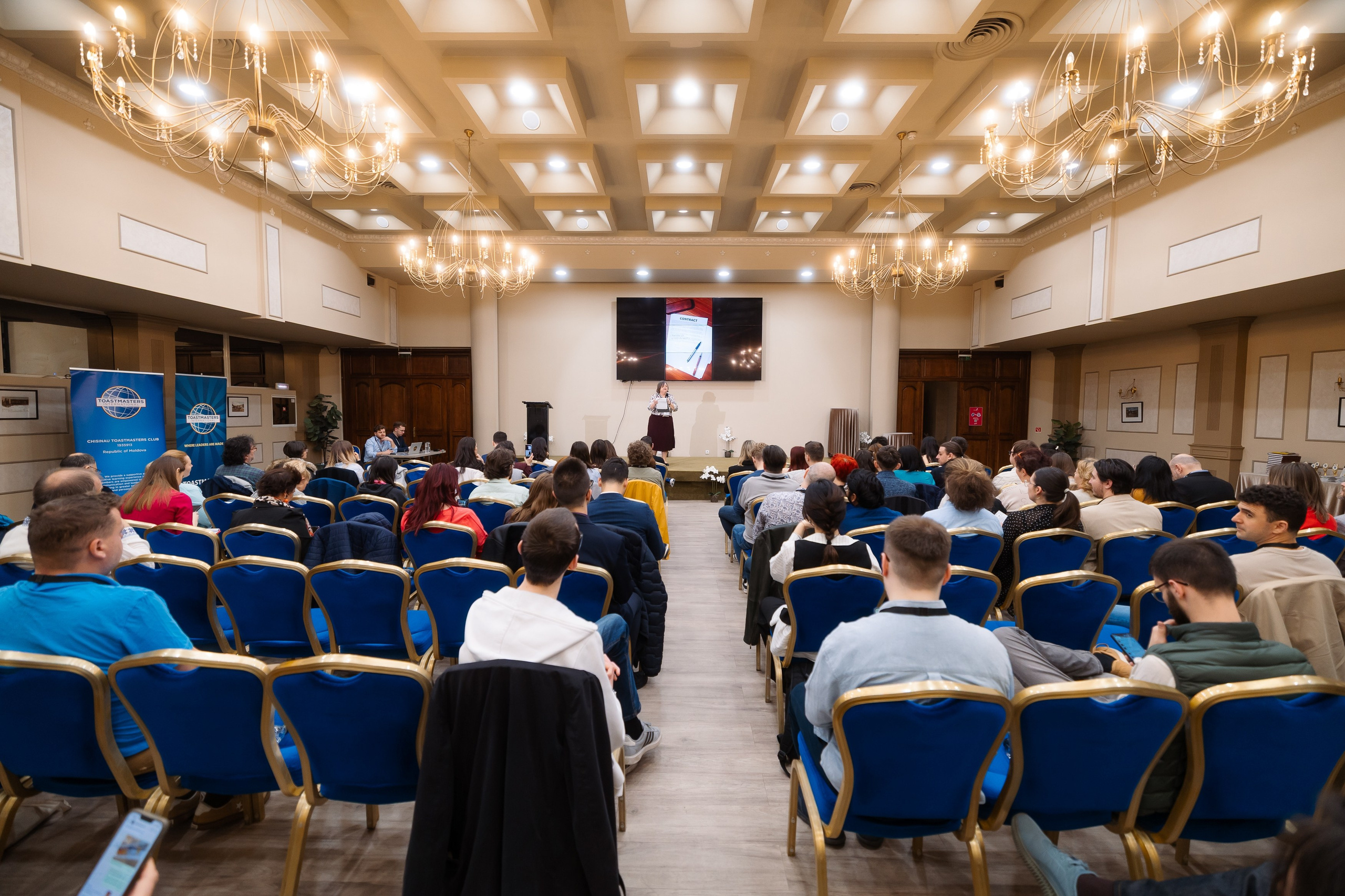 Toastmasters Conference. Marius Ciocan