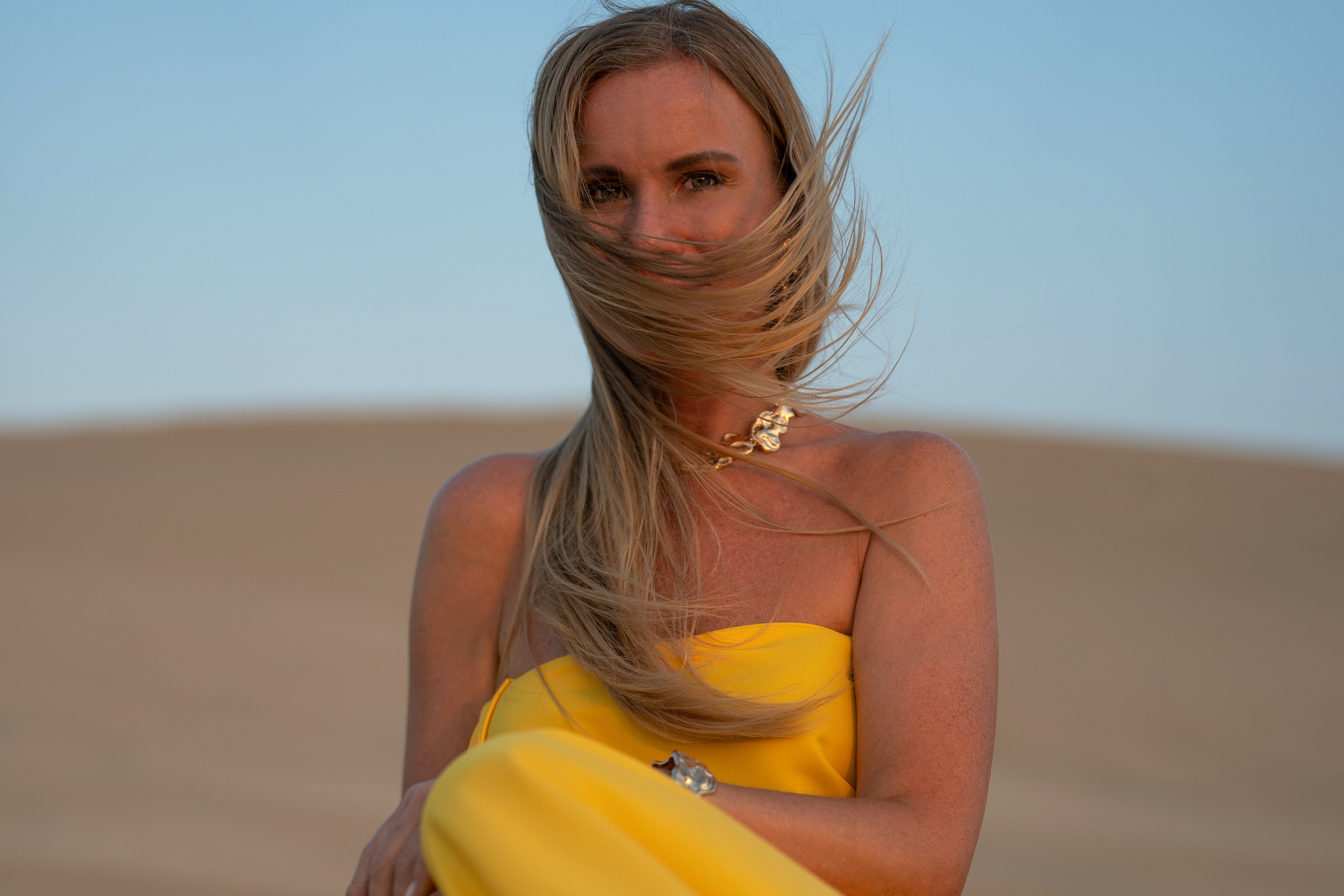 A golden Ray of Sunshine. Family & fashion photographer in Doha