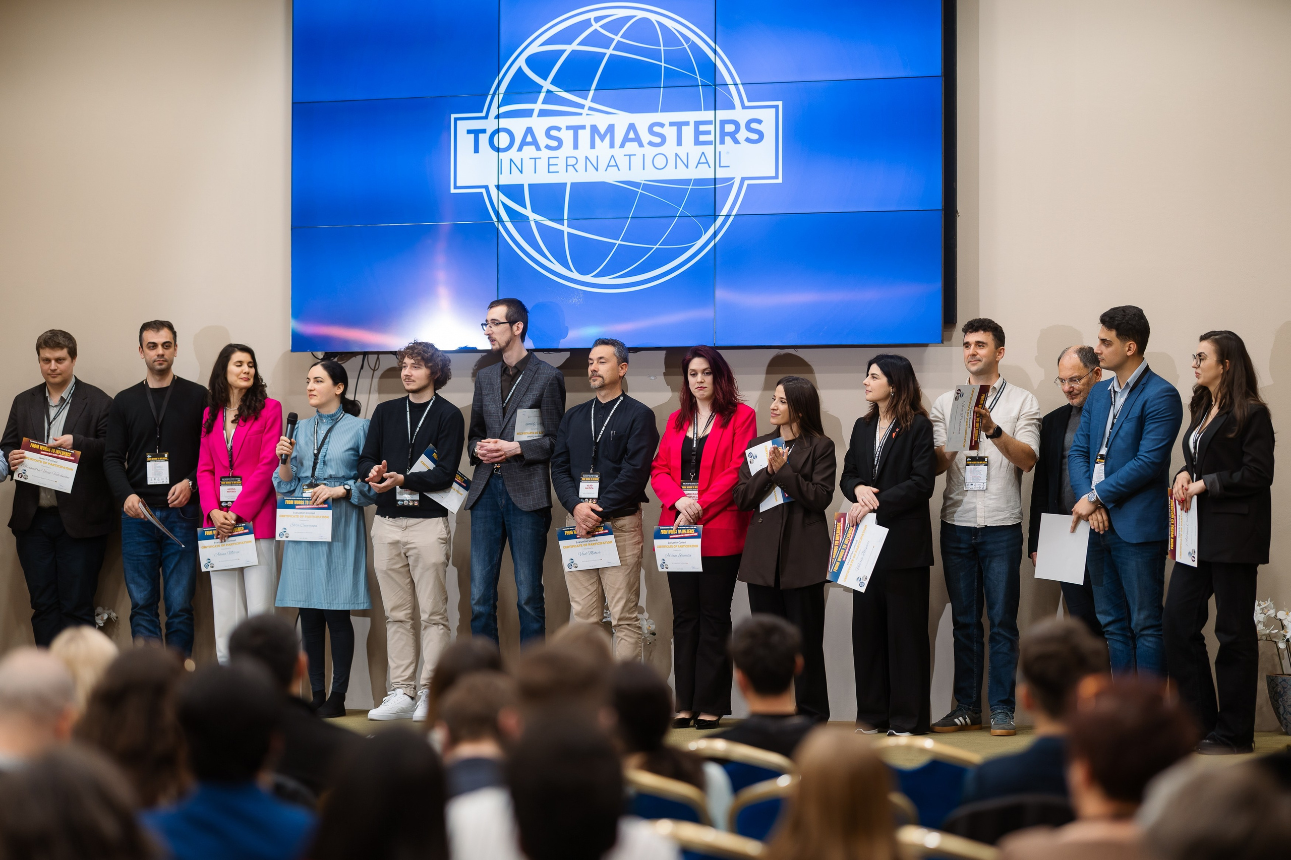 Toastmasters Conference. Marius Ciocan