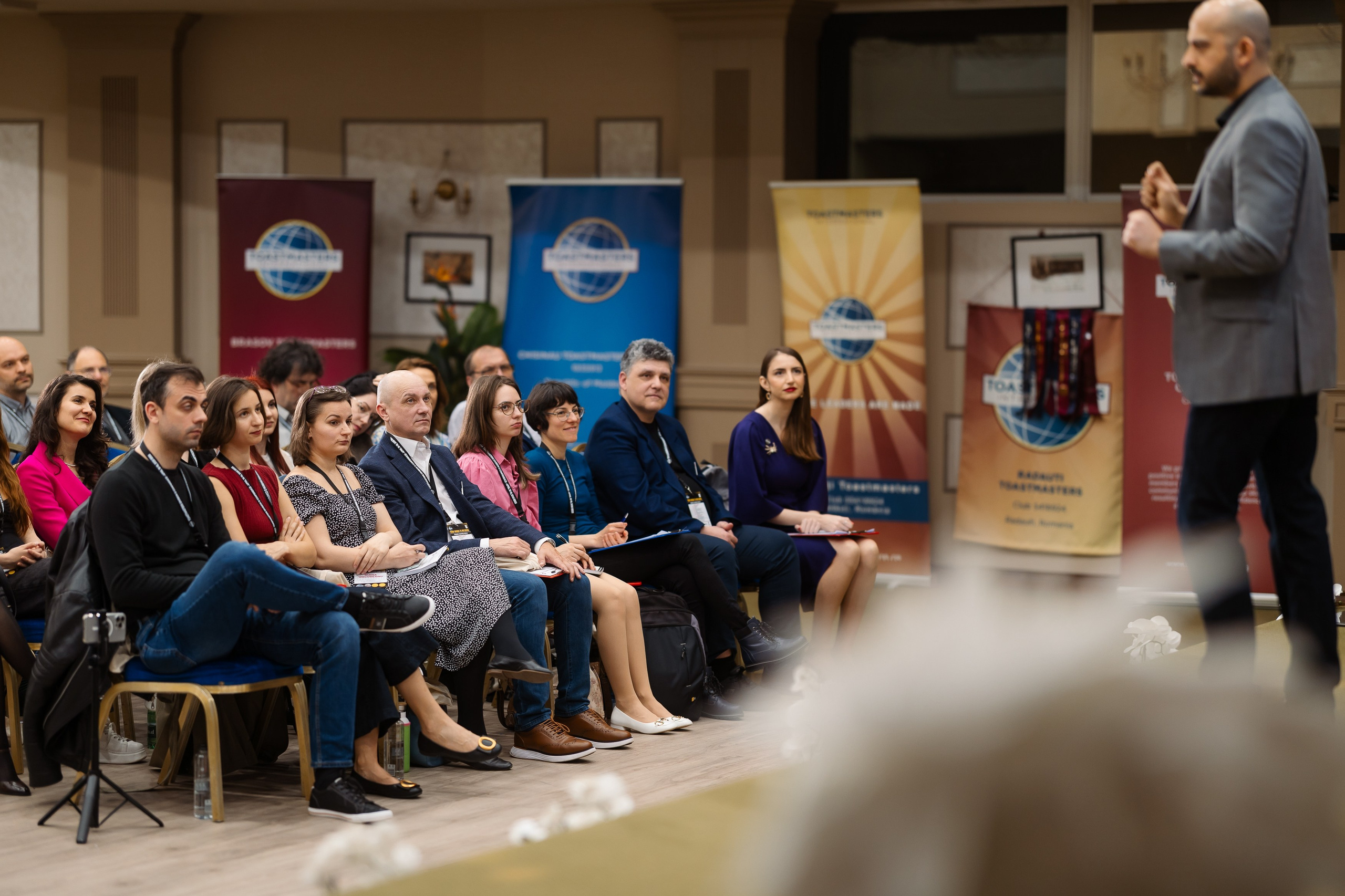 Toastmasters Conference. Marius Ciocan