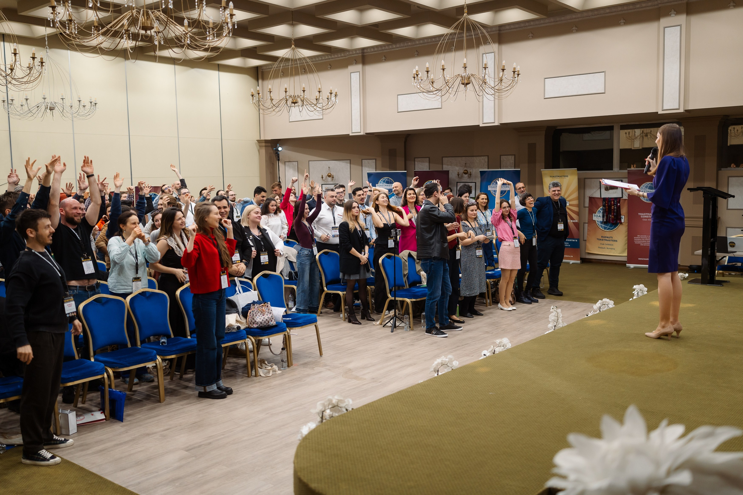 Toastmasters Conference. Marius Ciocan